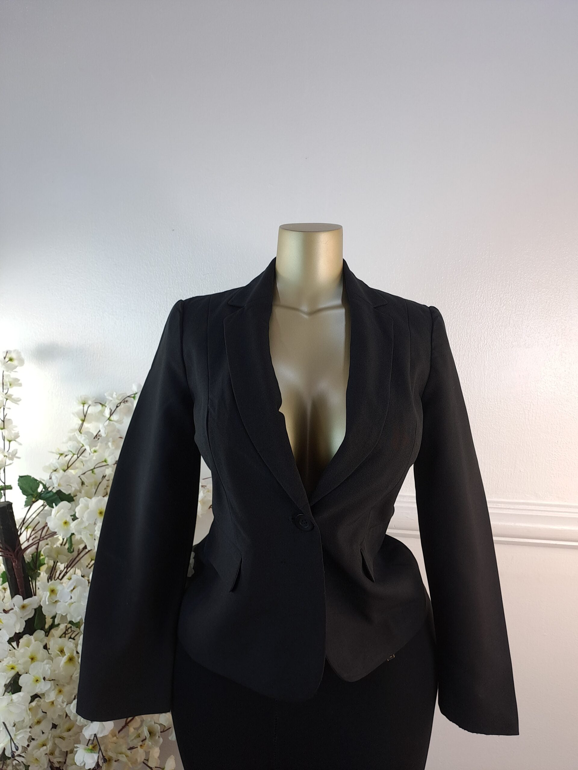 PAPAYA UK SIZE 6 [LENGTH 24 INCHES, BLACK] image 0