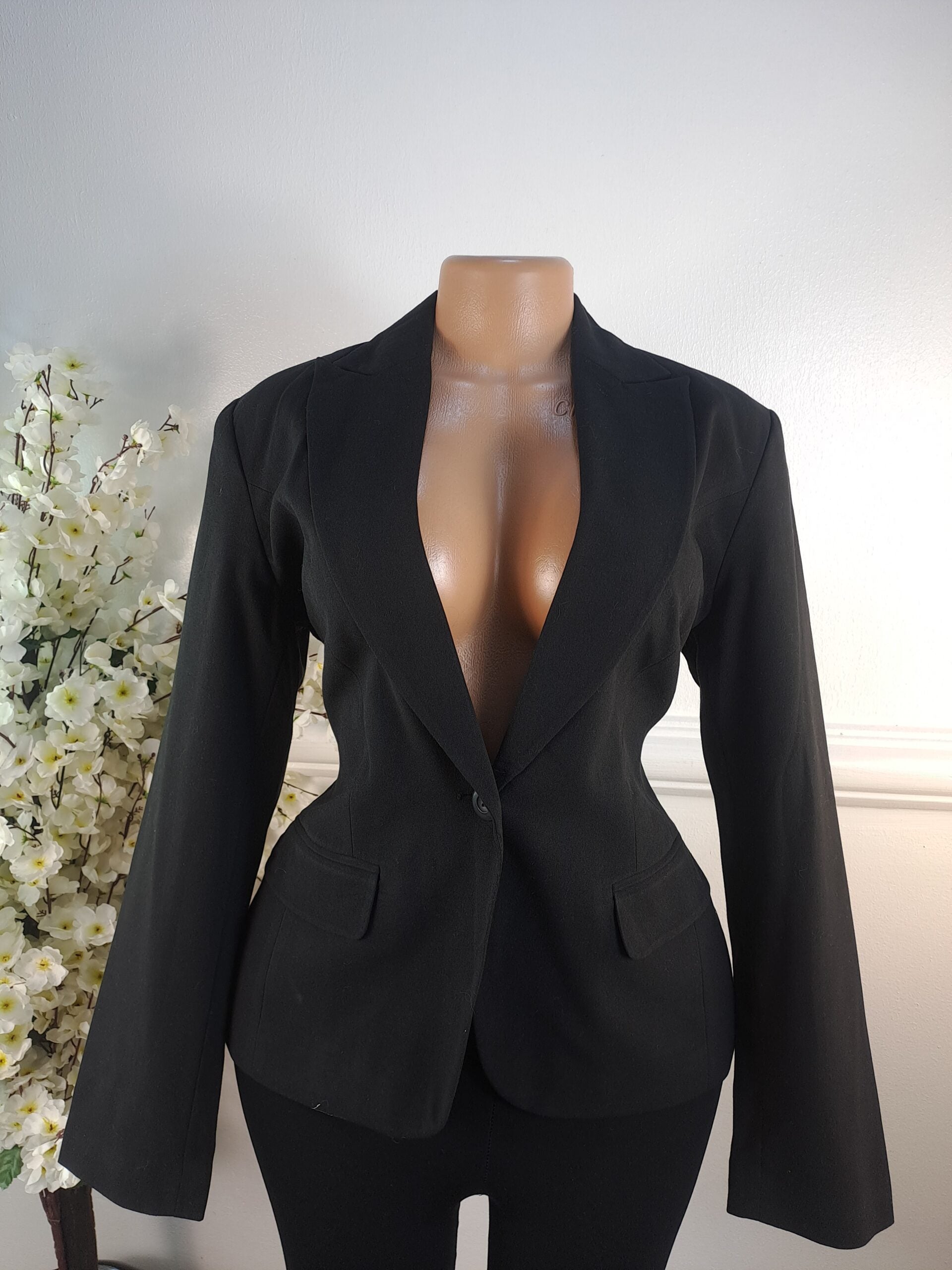 LARIS UK SIZE 12 [LENGHT 25 INCHES, BLACK] image 0