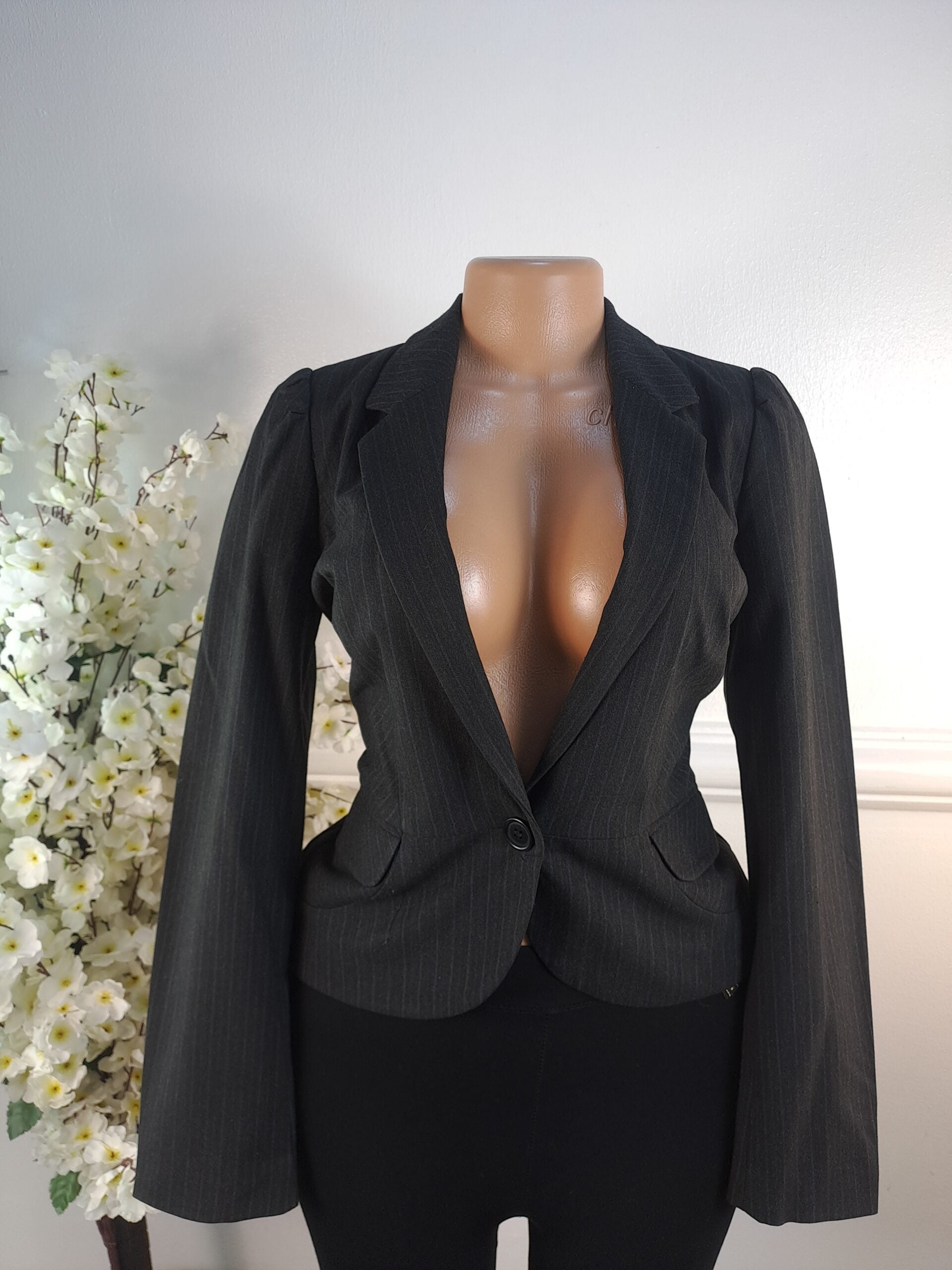 WAREHOUSE UK SIZE 6 [LENGHT 22 INCHES, BLACK] image 0