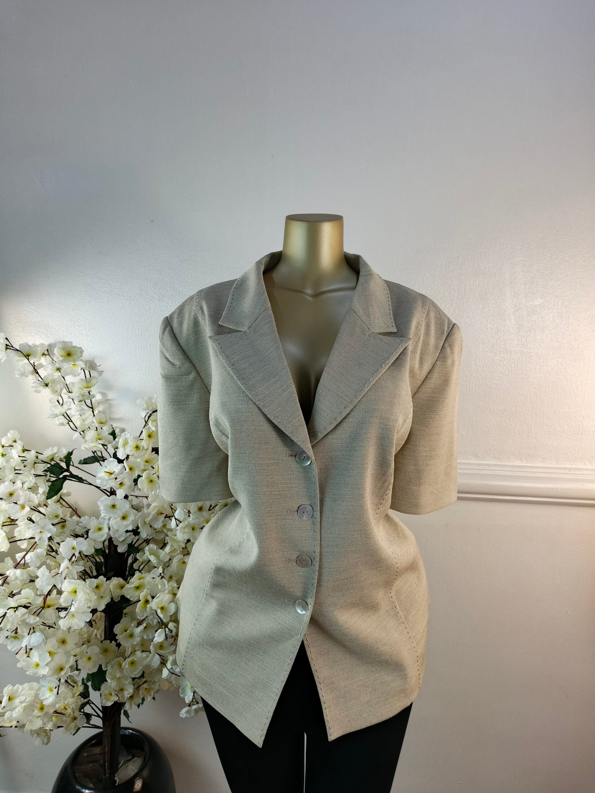 ELVI UK SIZE 26 [LENGTH 30 INCHES, SILVER] image 0