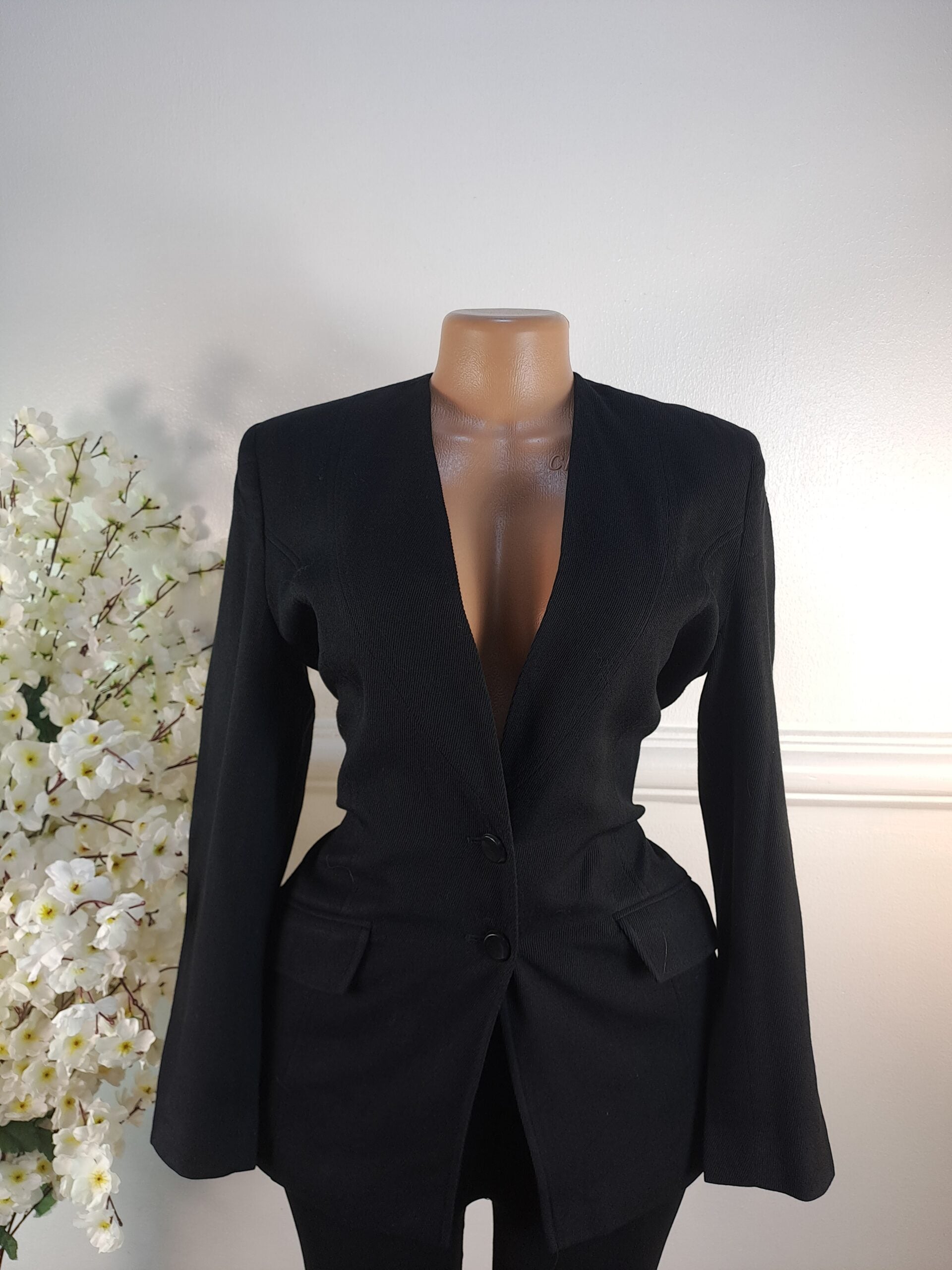 ALEXON UK SIZE 12 [LENGTH 30 INCHES, BLACK] image 0