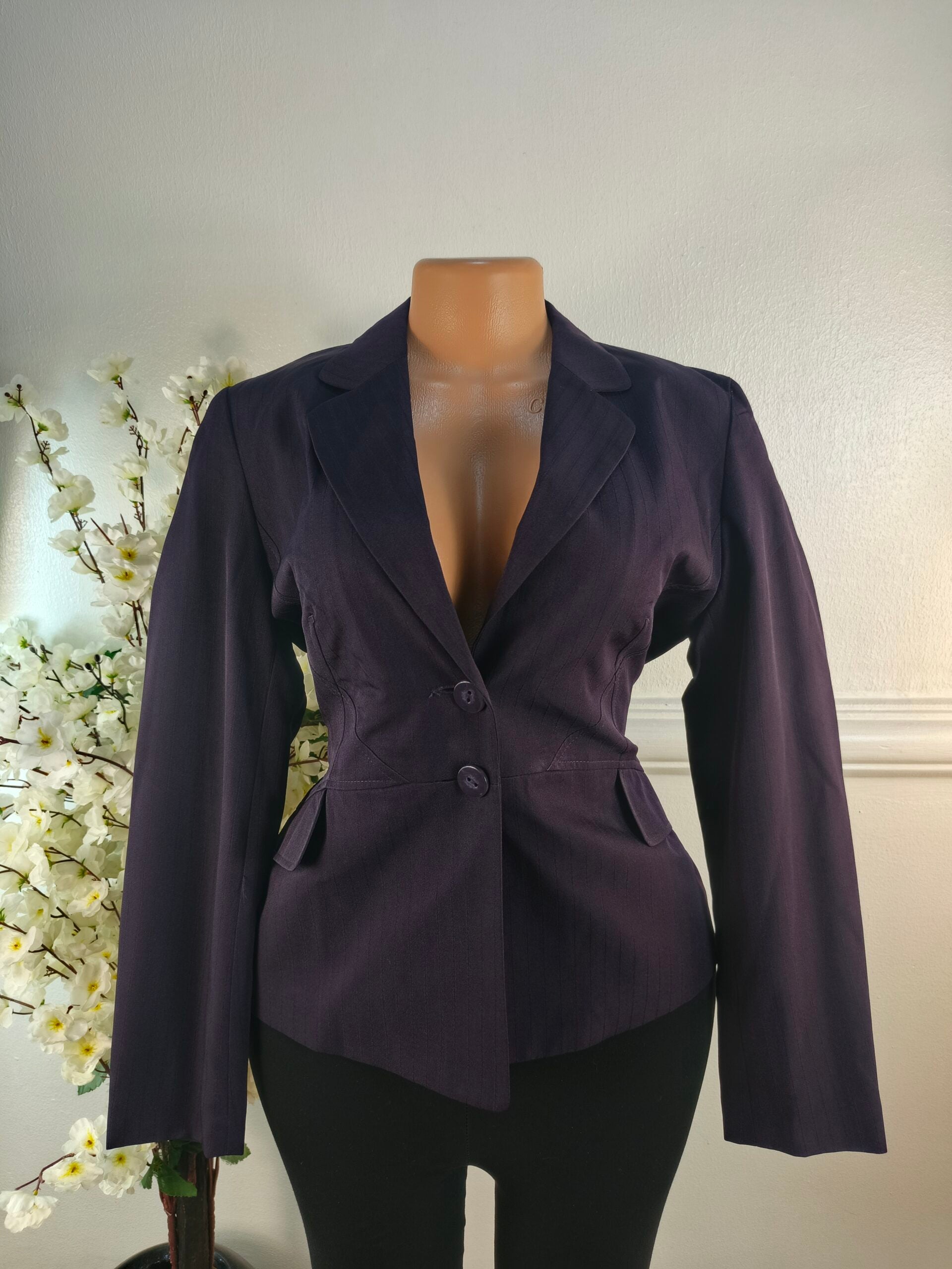 MARK &amp; SPENCER UK SIZE 10 [LENGTH 24 INCHES, PURPLE] image 0