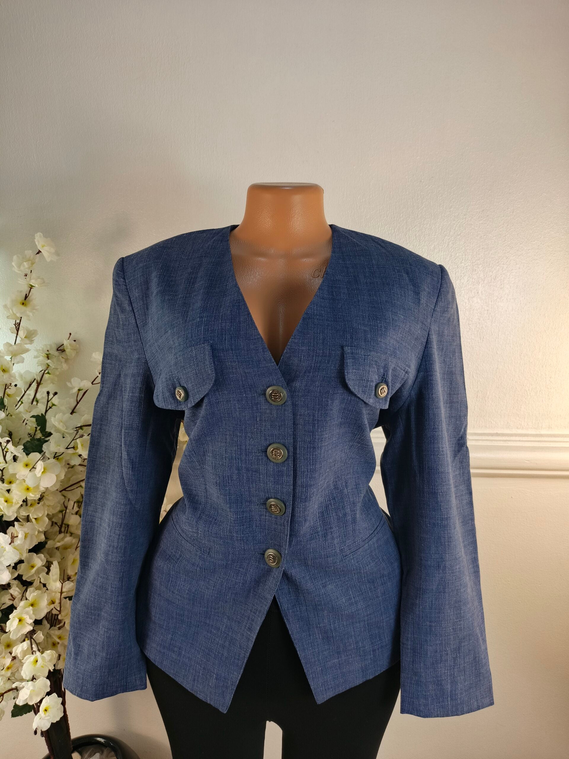 GOLD UK SIZE 12 [LENGHT 26 INCHES, NAVY BLUE] image 0