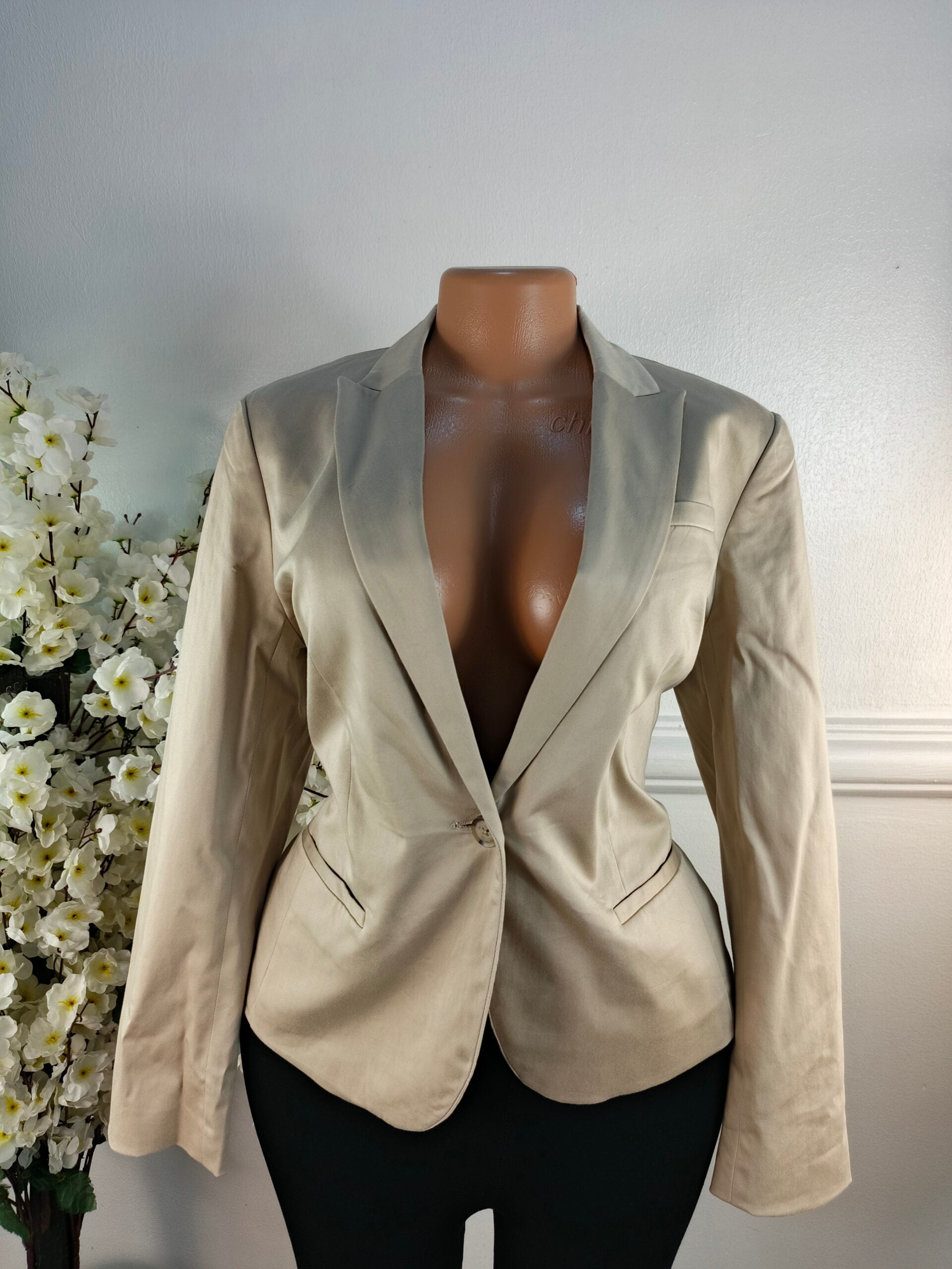 BANANA REPUBLIC UK SIZE 10 [LENGTH 24 INCHES, BROWN] image 0