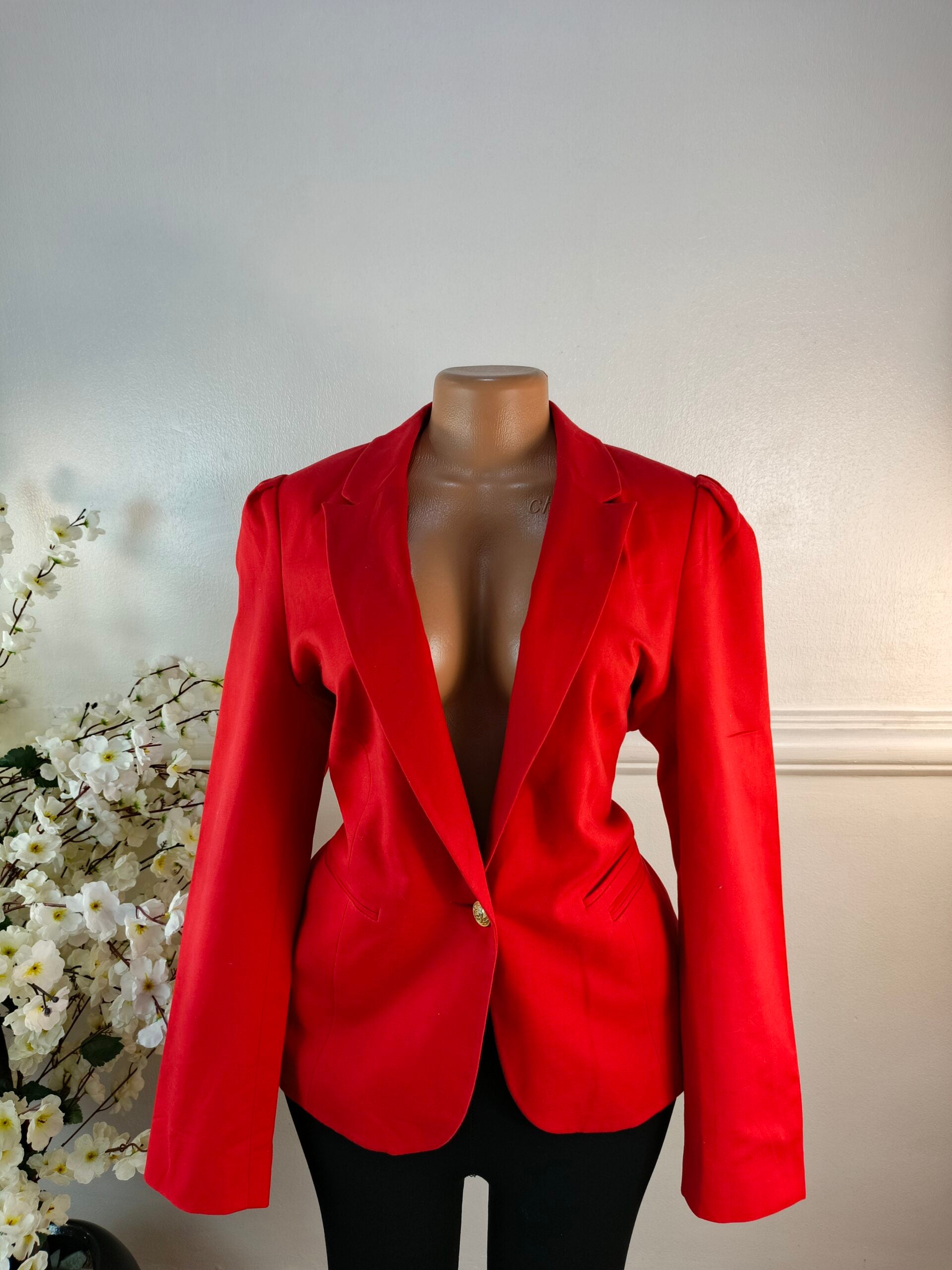 SAVIDA UK SIZE 16 [LENGTH 27 INCHES, RED] image 0
