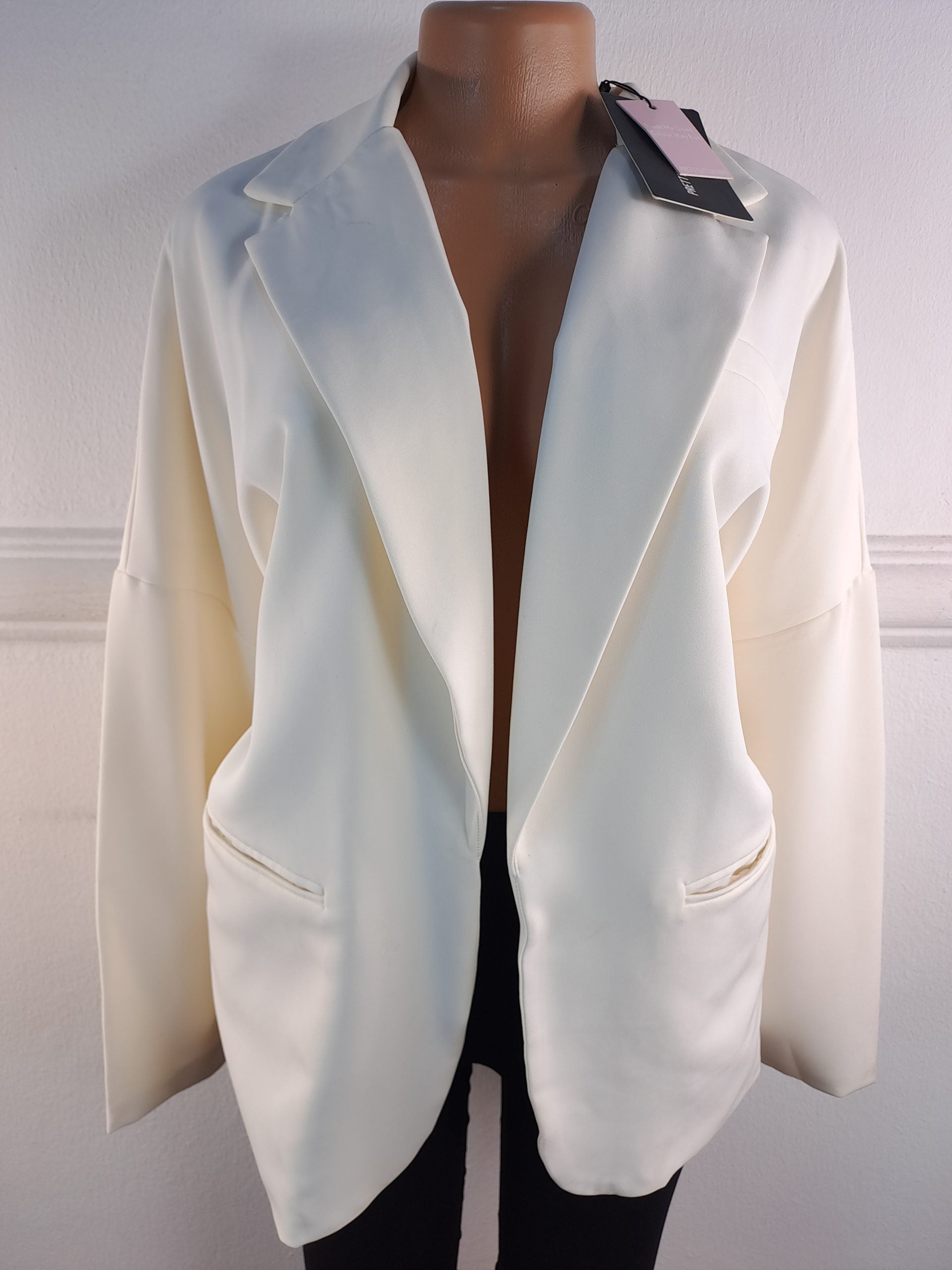 PRETTYLITTLETHING UK 20[CREAM, FREE SIZE] image 0