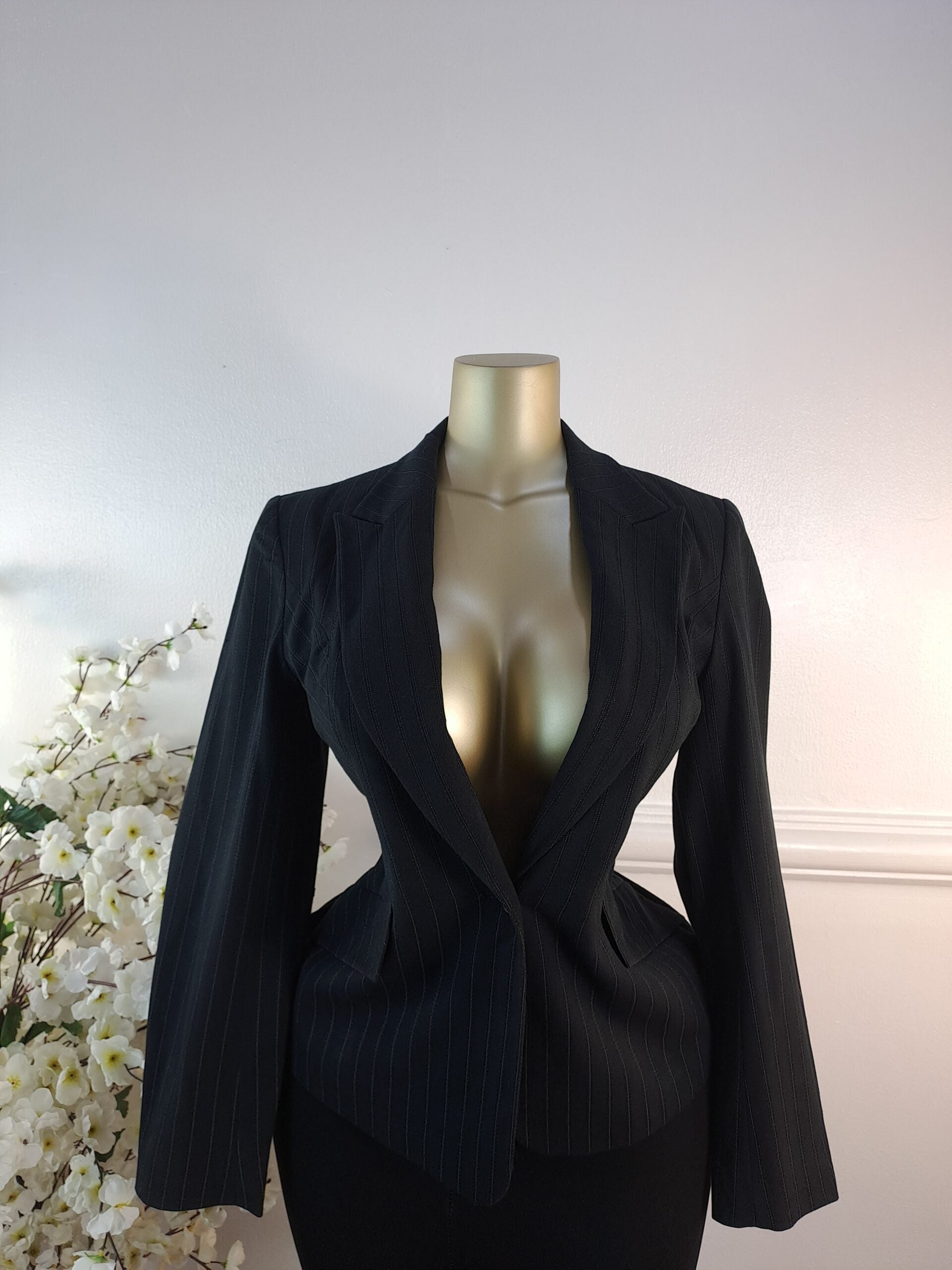 MARK &amp; SPENCER UK SIZE 10 [LENGTH 26 INCHES, BLACK] image 0