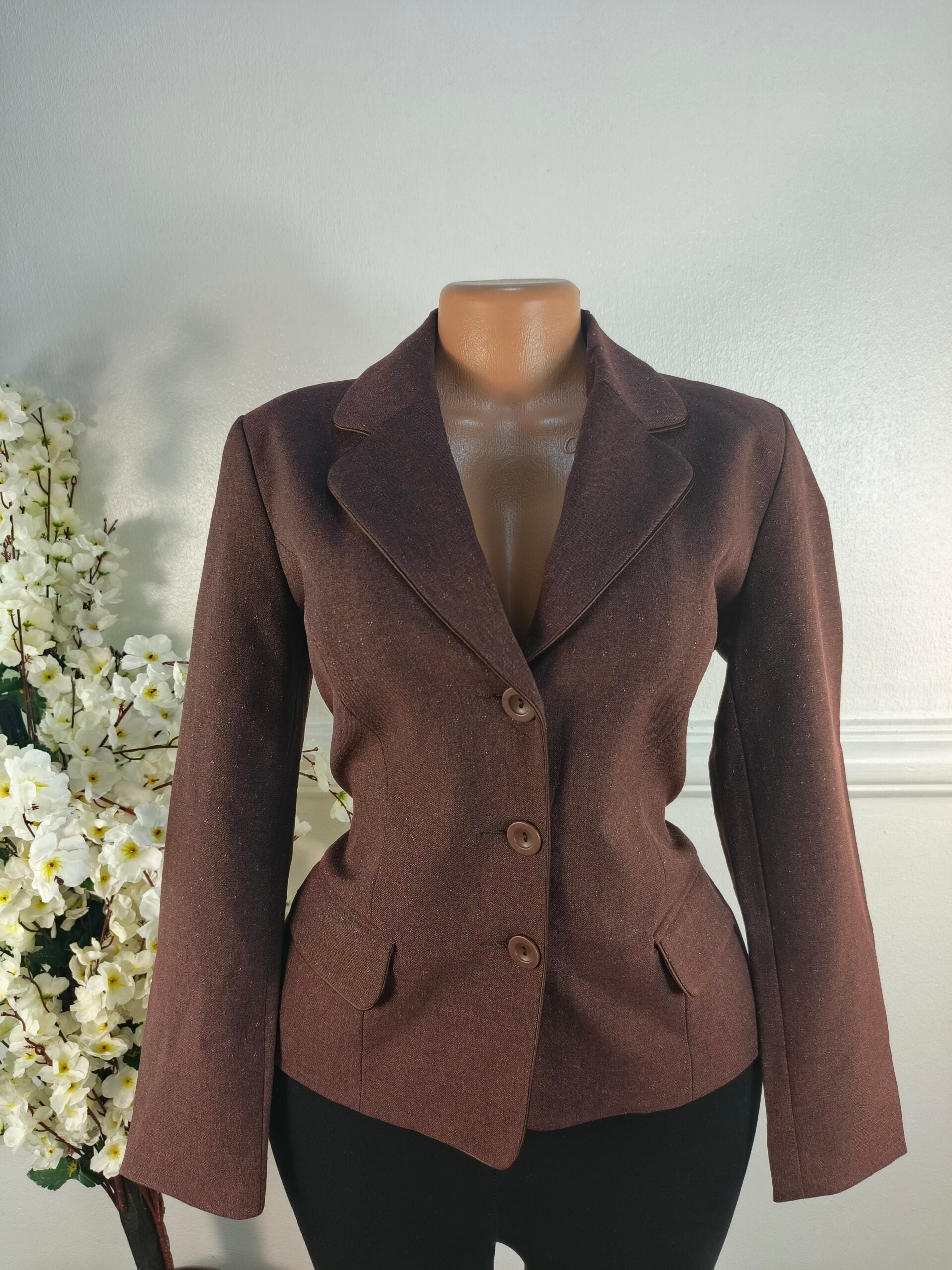 EL-KA UK SIZE 10 [LENGHT 23 INCHES, BROWN] image 0