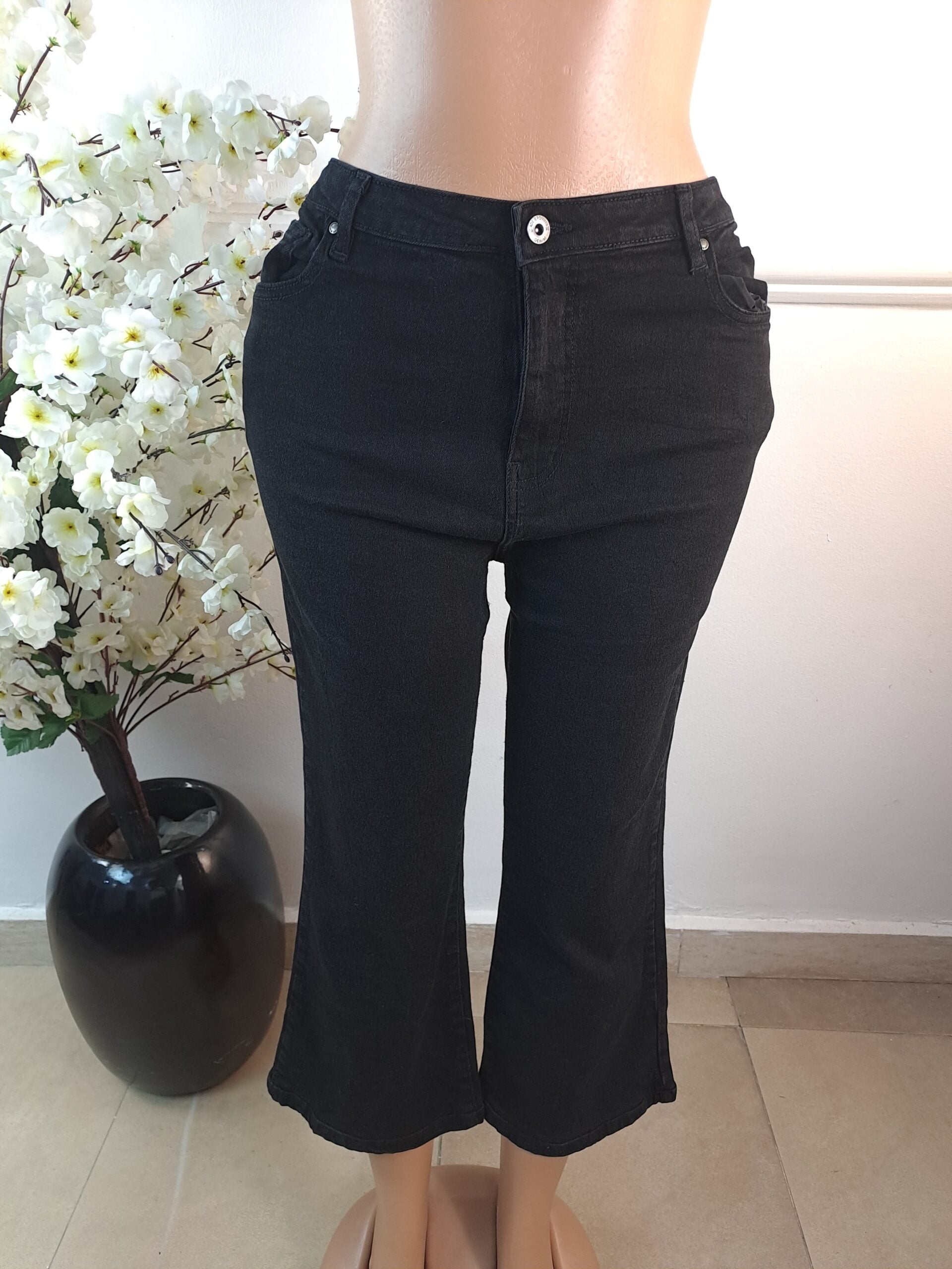 JOE BROWN UK SIZE 16 [LENGTH 36 INCHES, BLACK] image 0