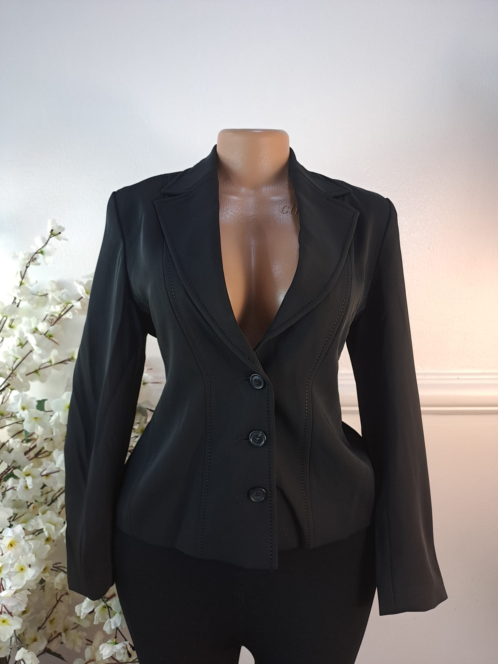 MARK &amp; SPENCER UK SIZE 8 [LENGTH 22 INCHES, BLACK] image 0