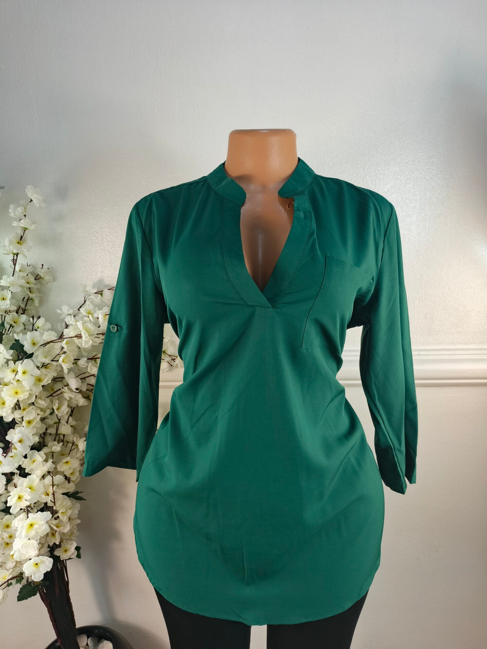 SHEIN UK SIZE 12 [LEAF GREEN] image 0