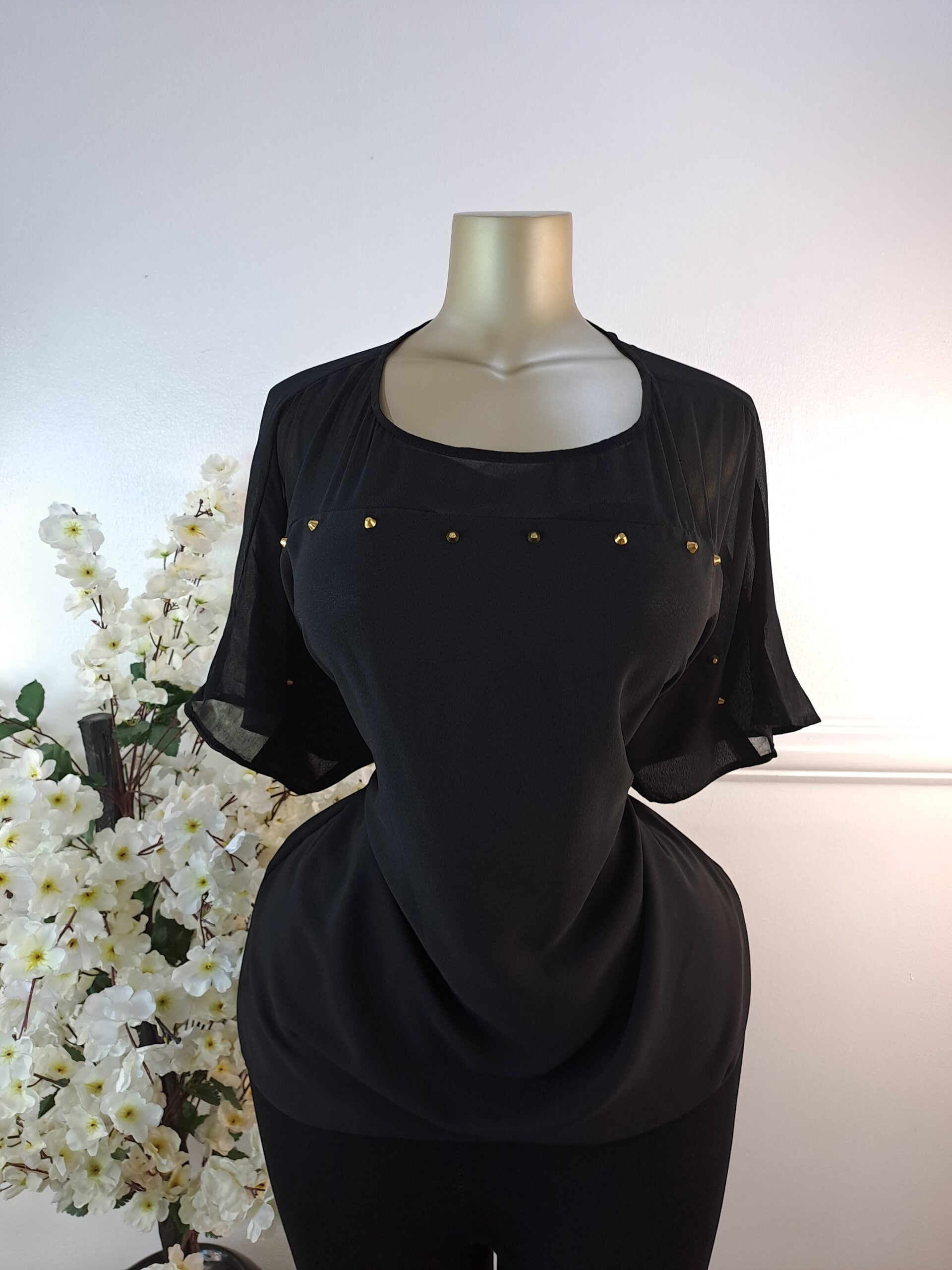 RIVER ISLAND UK SIZE 14 [BLACK] image 0