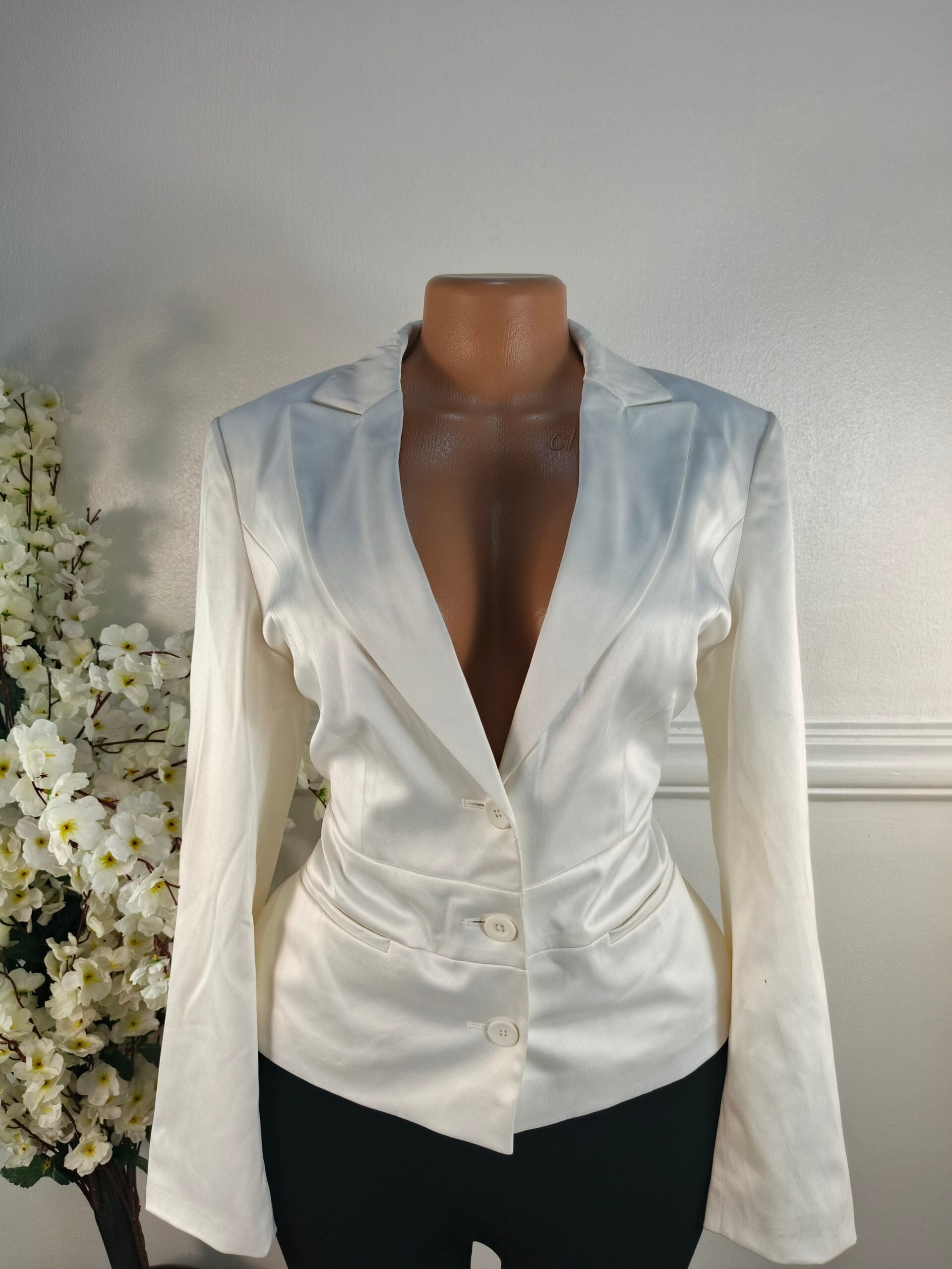 GEORGE UK SIZE 10 [LENGHT 22 INCHES, WHITE] image 0