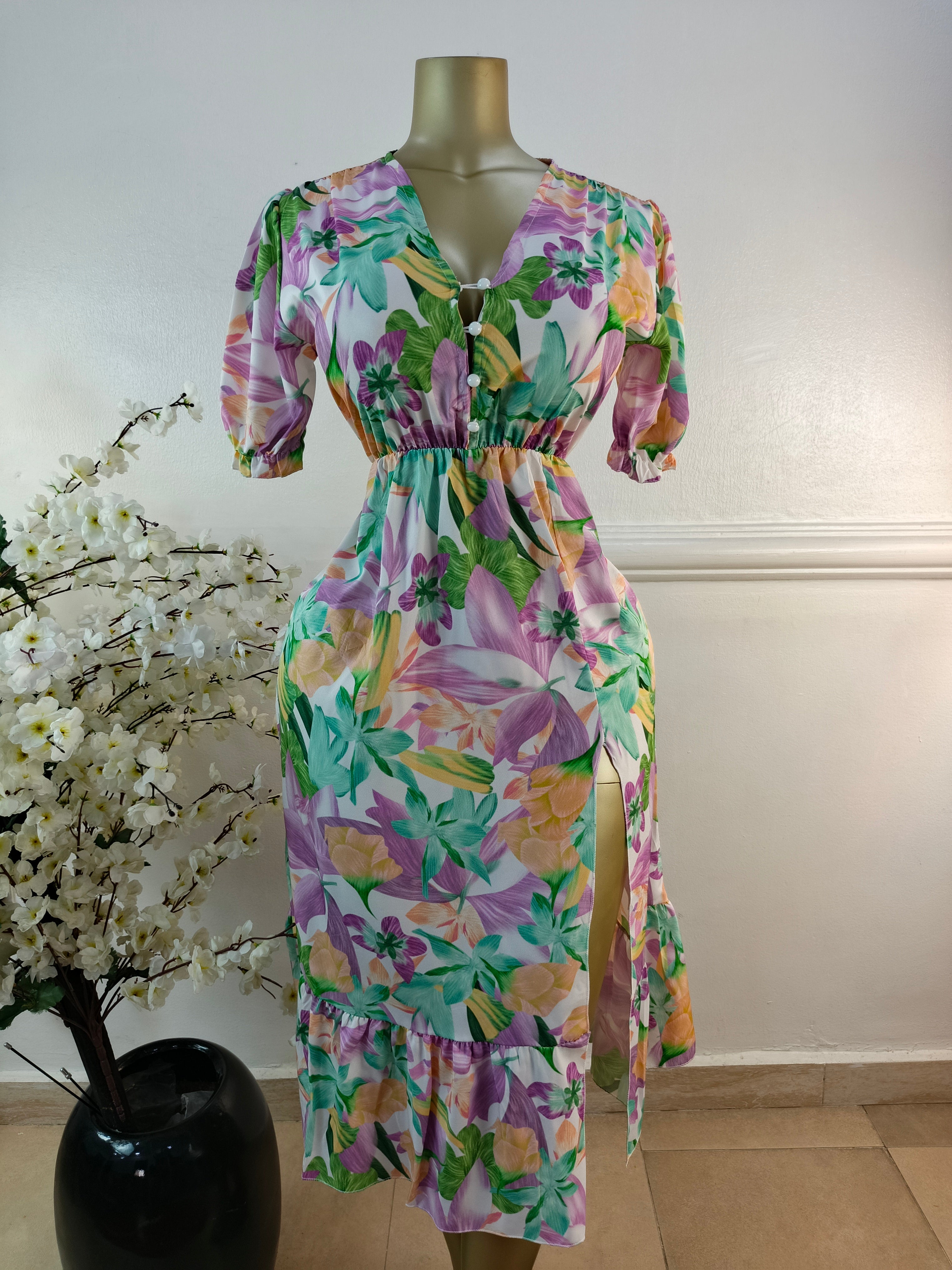 DRESS UK SIZE 12 [LENGTH 47 INCHES]