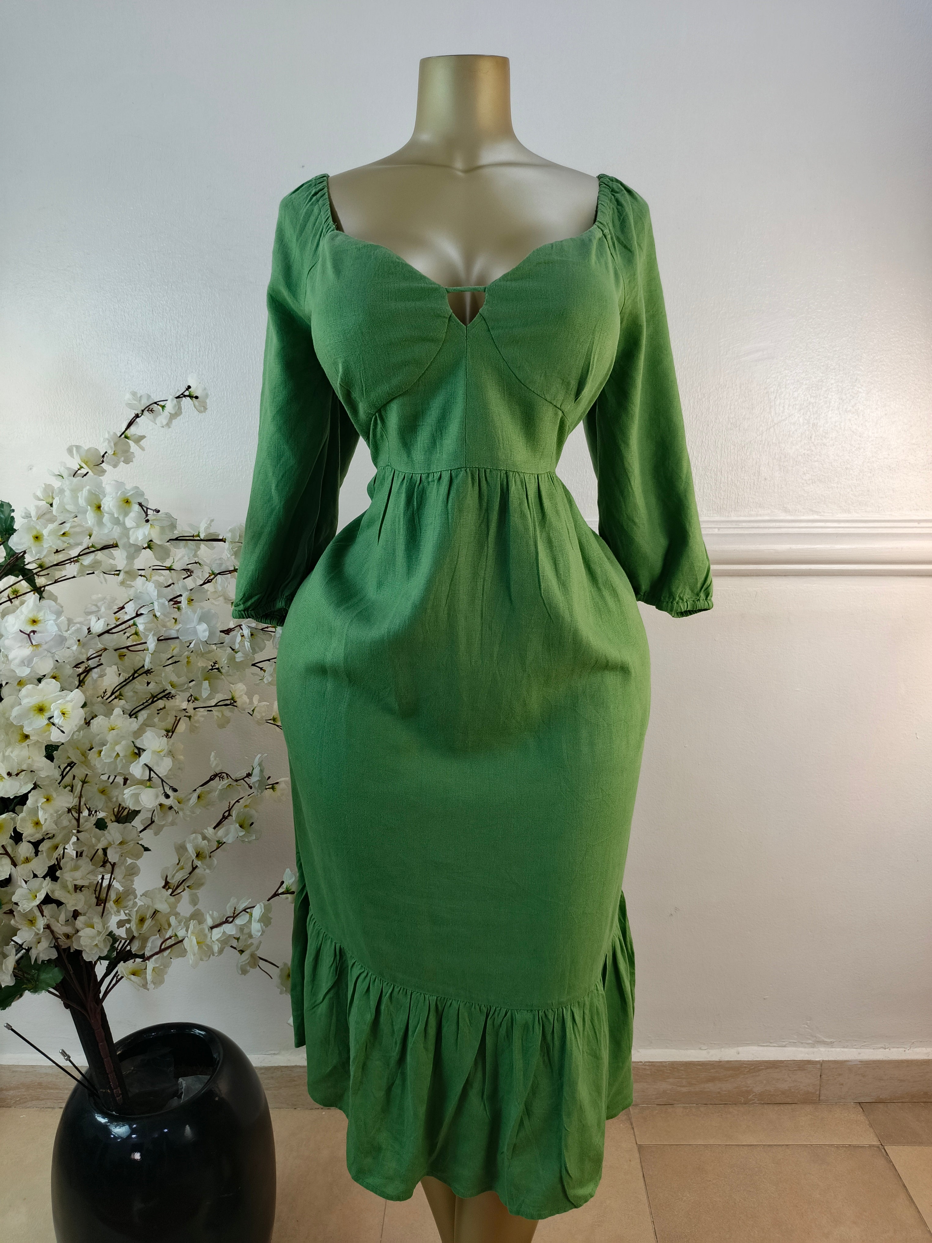DRESS UK SIZE 14 [LENGTH 50 INCHES]