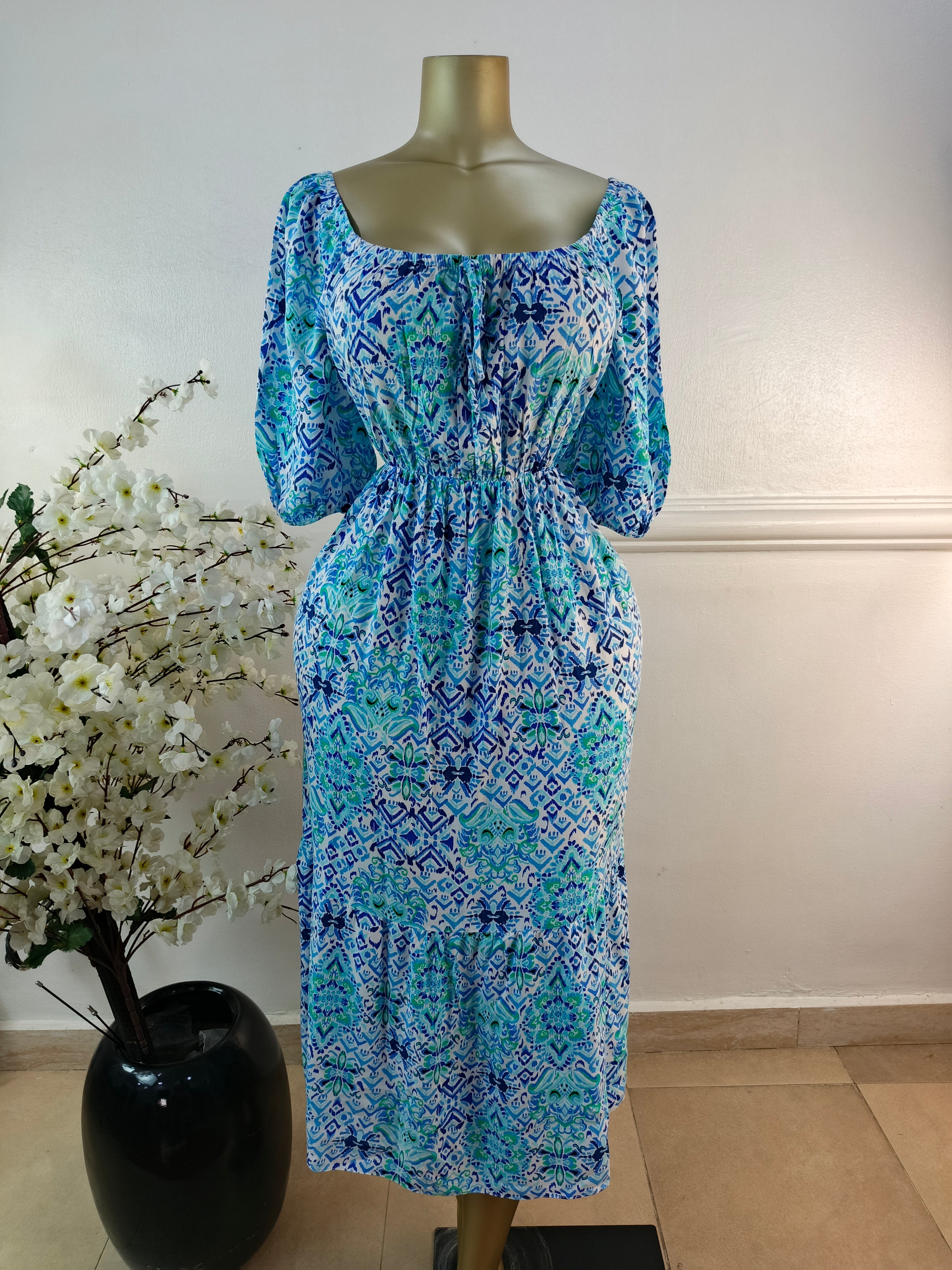 DRESS UK SIZE 18 [LENGTH 51 INCHES]