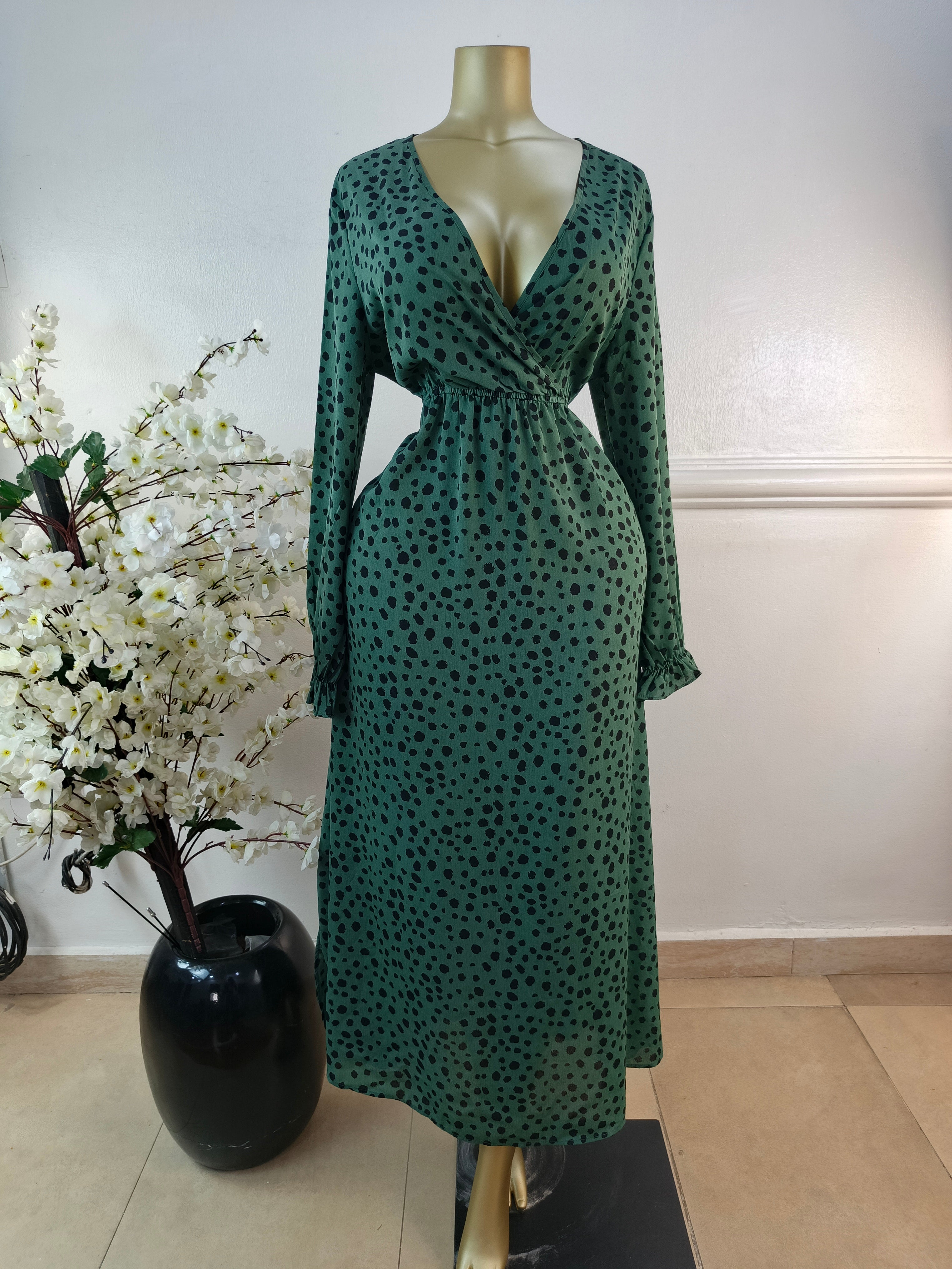 DRESS UK SIZE 16 [LENGTH 57 INCHES]