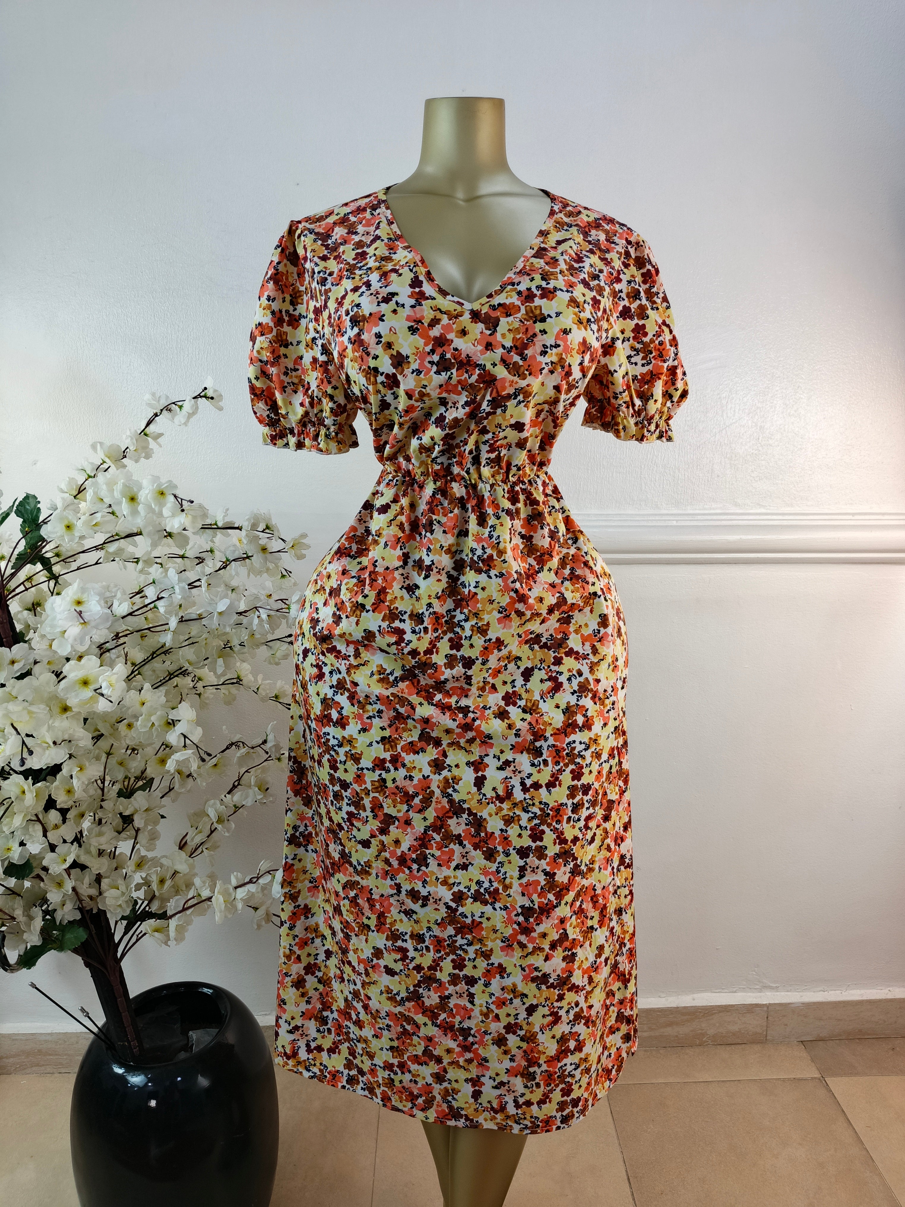 DRESS UK SIZE 14 [LENGTH 47 INCHES]