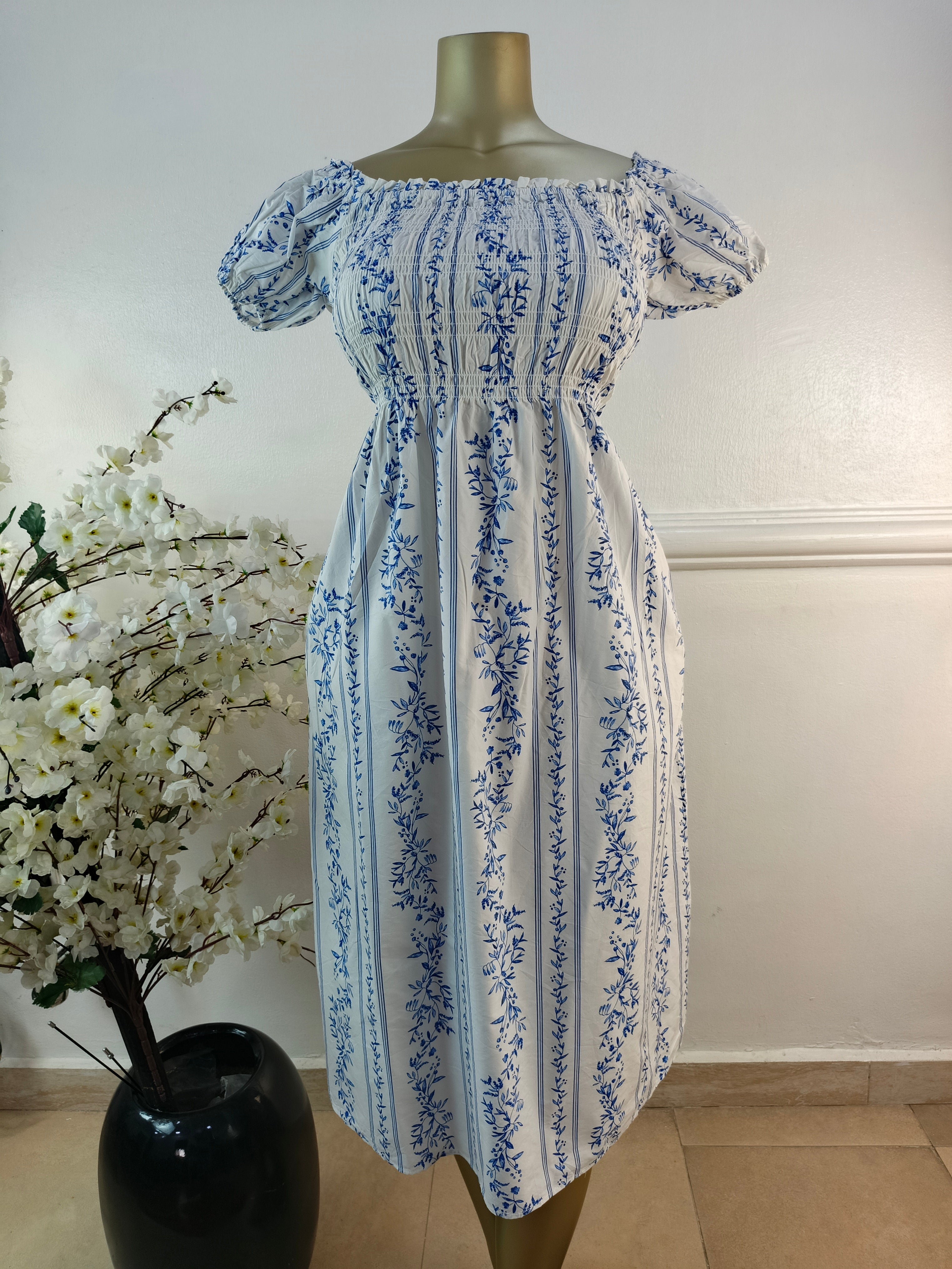 DRESS UK SIZE 8 [LENGTH 44 INCHES]