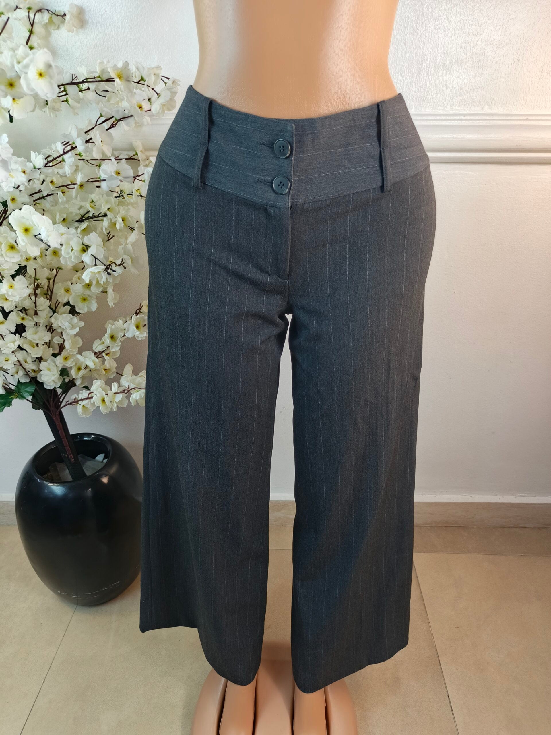 H&amp;M UK SIZE 14 [LENGTH 40 INCHES, GREY] image 0