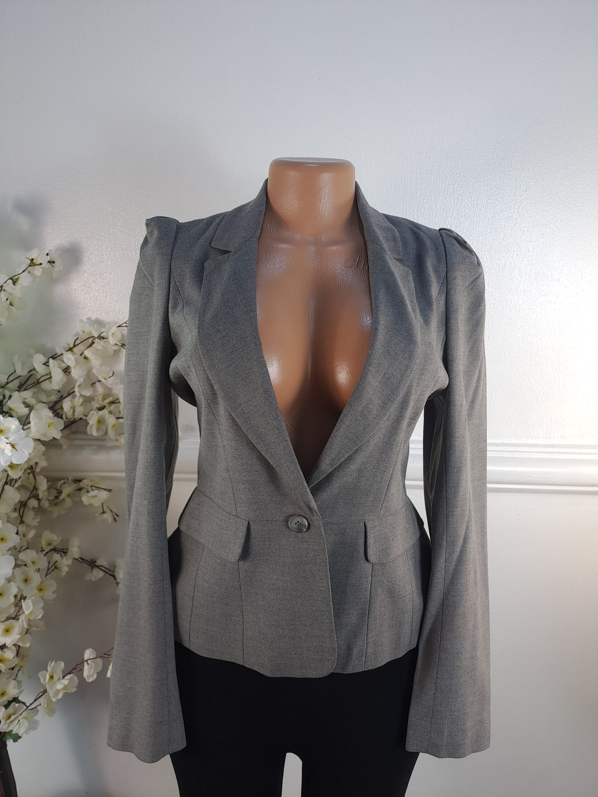 WAREHOUSE UK SIZE 6 [LENGHT 23 INCHES, GREY] image 0