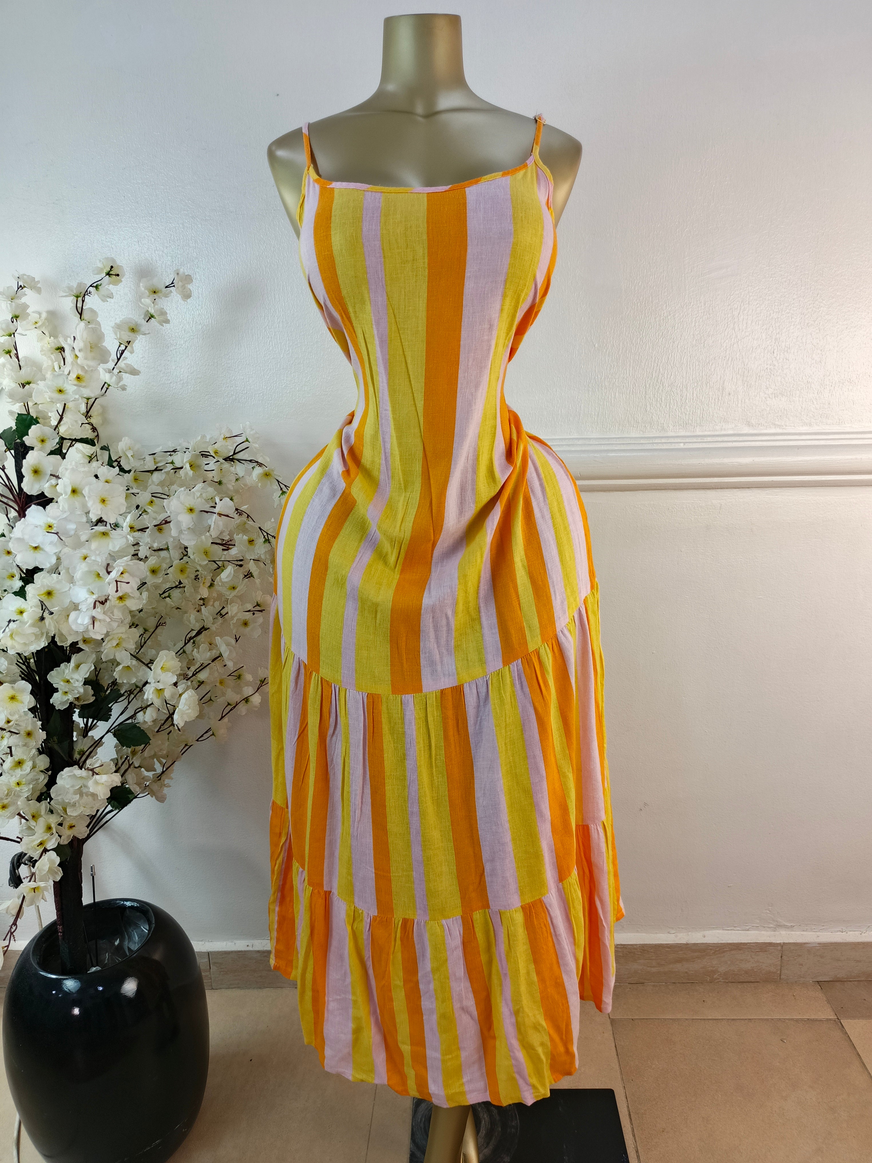 DRESS UK SIZE 12 [LENGTH 50 INCHES]