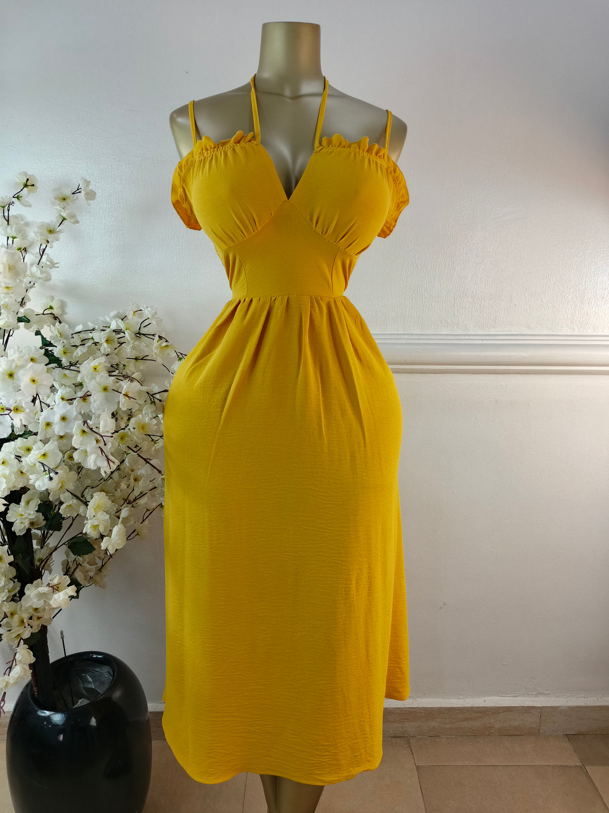 DRESS UK SIZE 6 [LENGTH 37 INCHES]