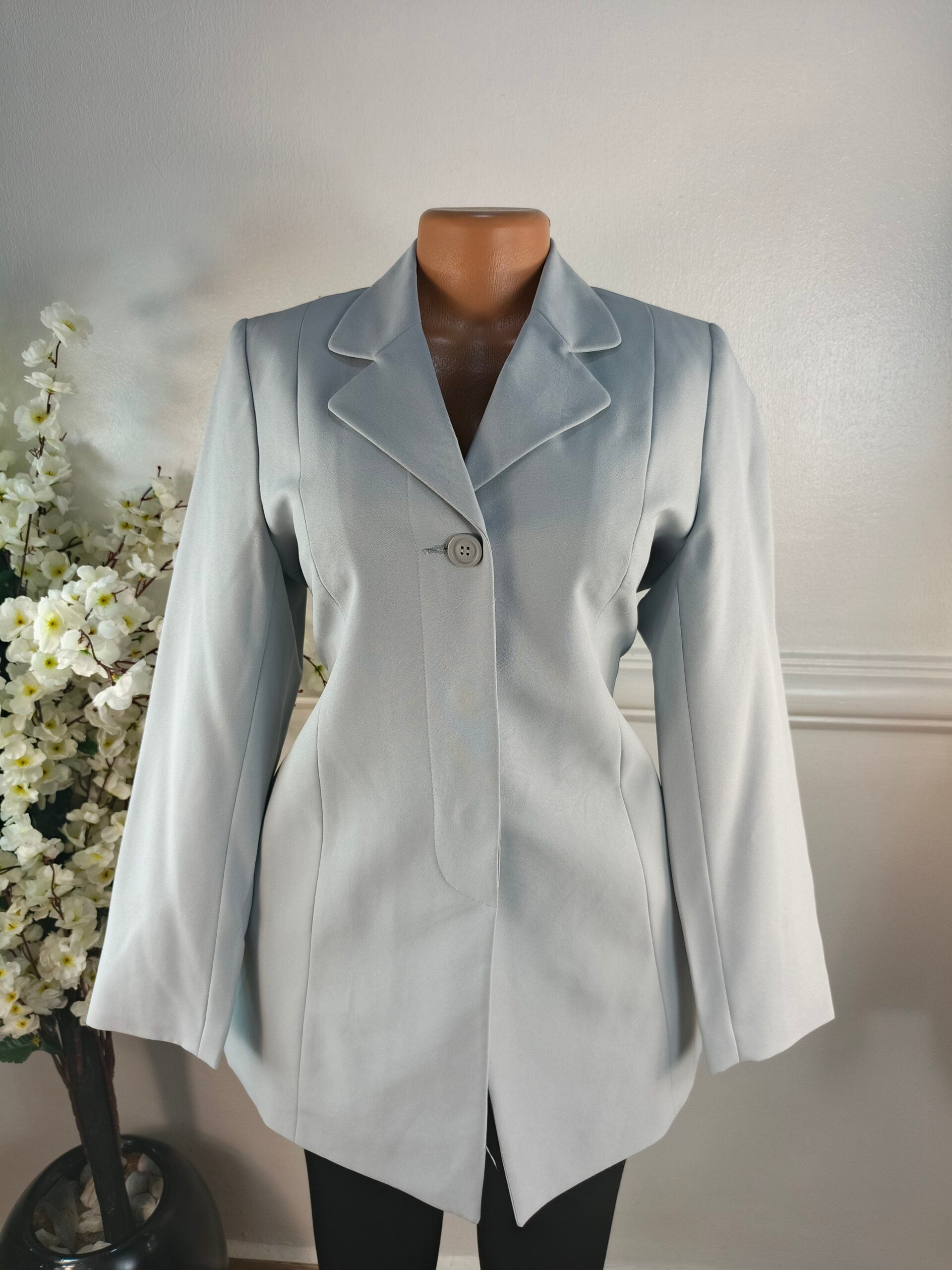 BLAZER UK SIZE 10 [LENGHT 32 INCHES, SKY BLUE] image 0