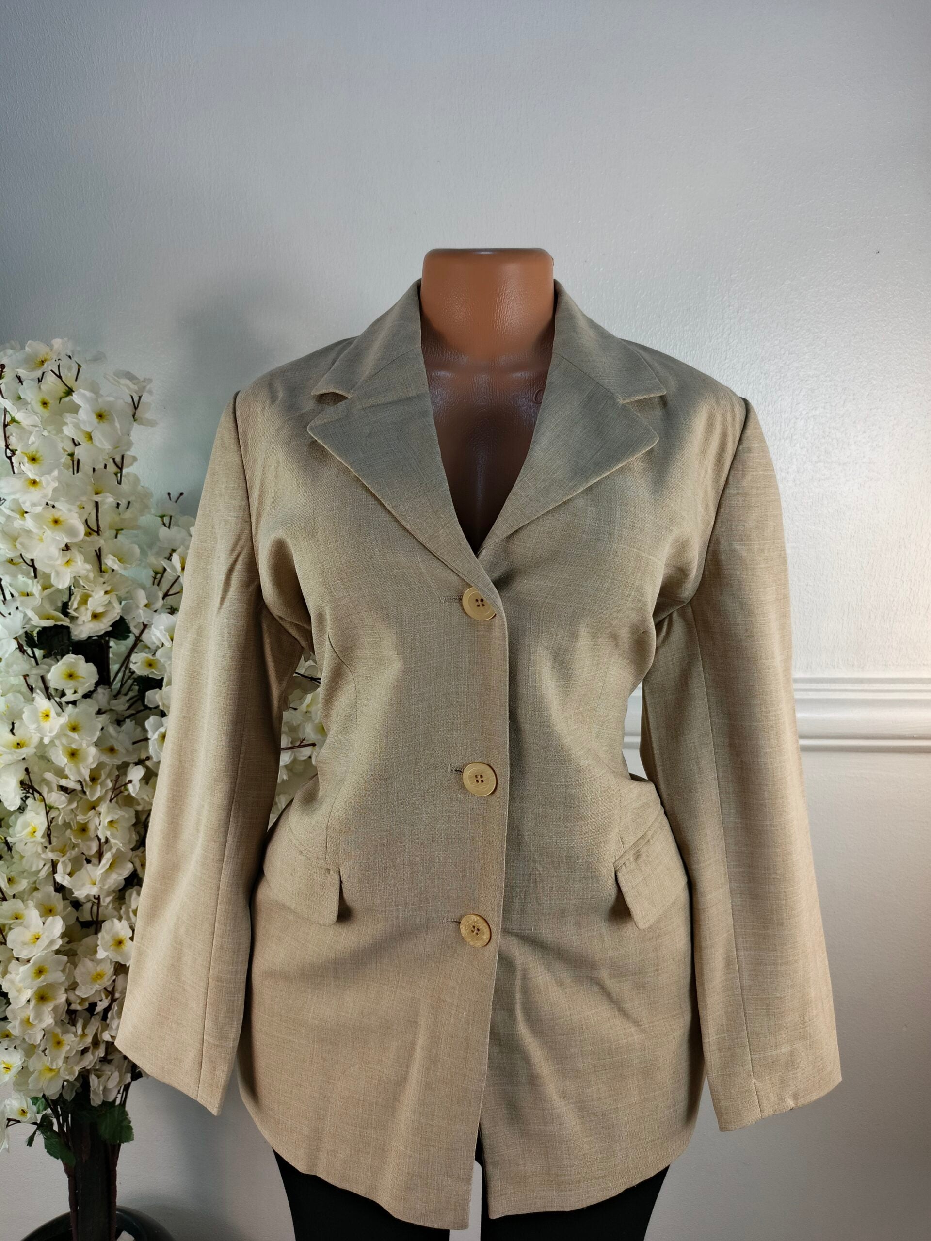 CHARLES UK SIZE 14 [LENGTH 29 INCHES, COTTON BROWN] image 0