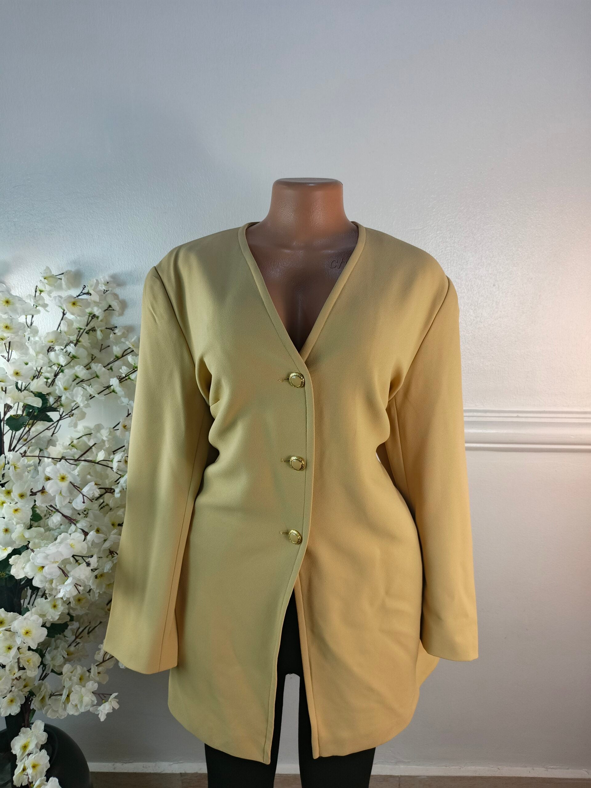 EASTEX UK SIZE 18 [LENGTH 35 INCHES, CUSTARD] image 0
