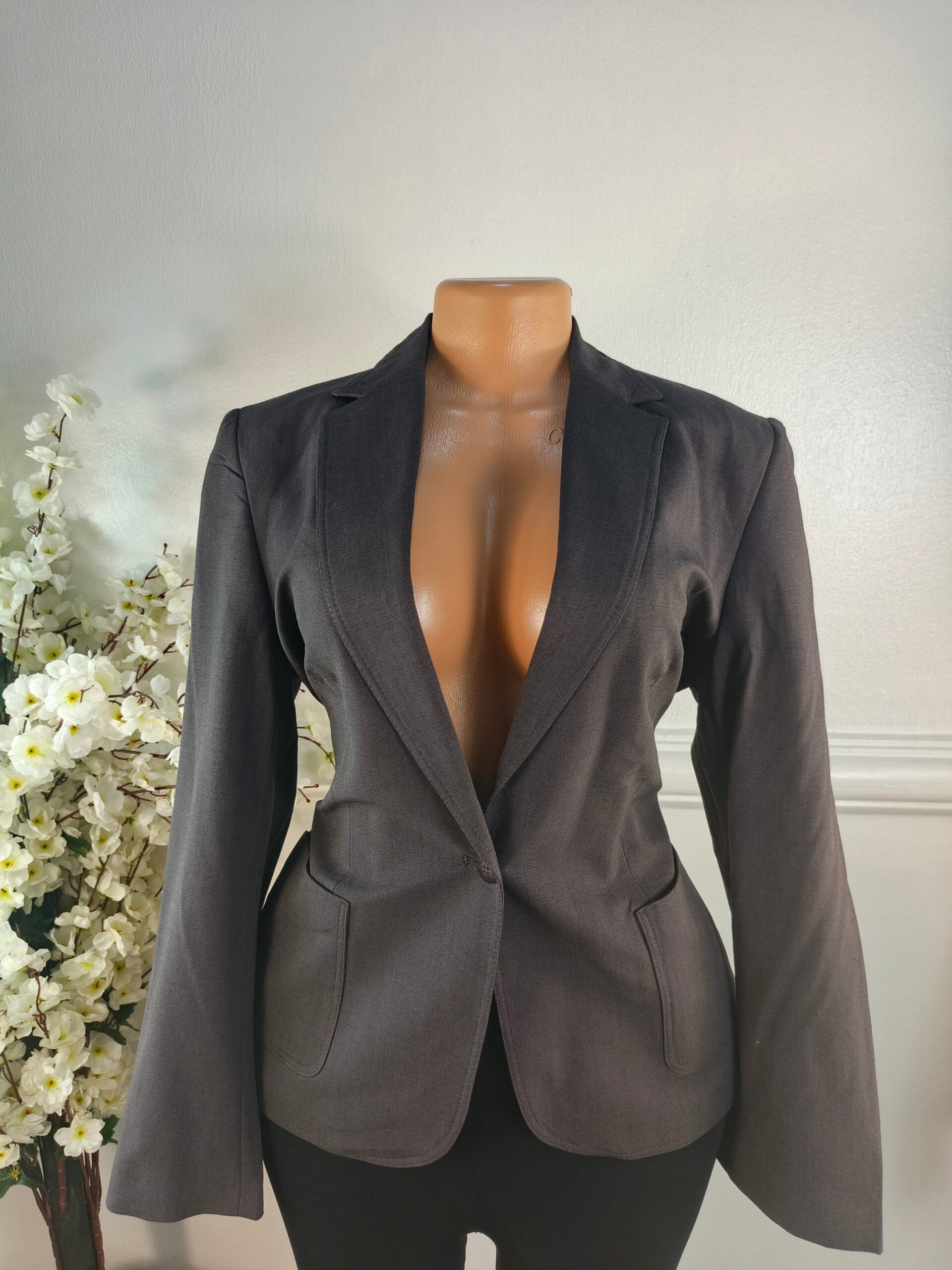 BLAZER UK SIZE 10 [LENGHT 26 INCHES, ASH] image 0
