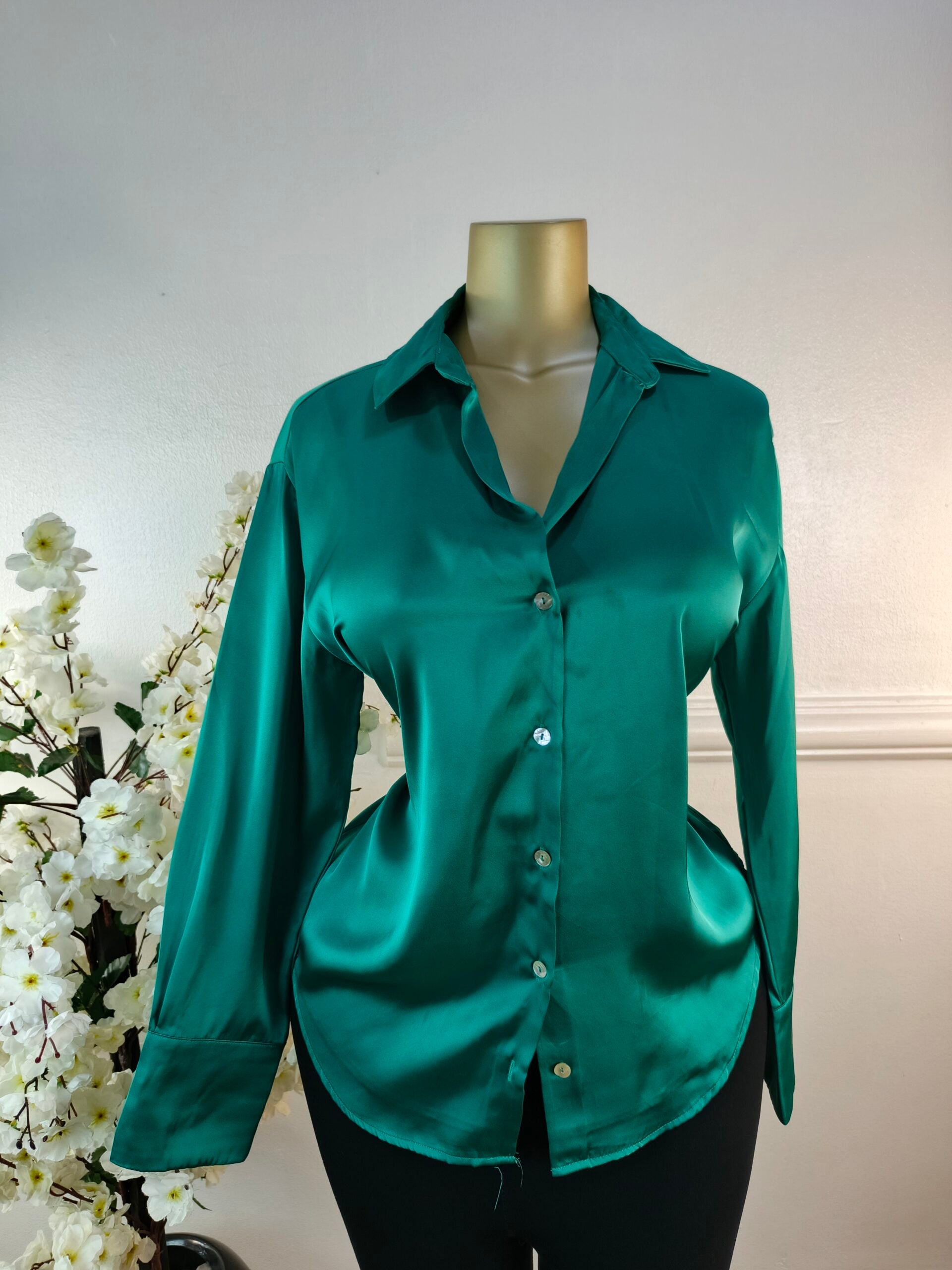 ZARA UK SIZE 14 [GREEN] image 0