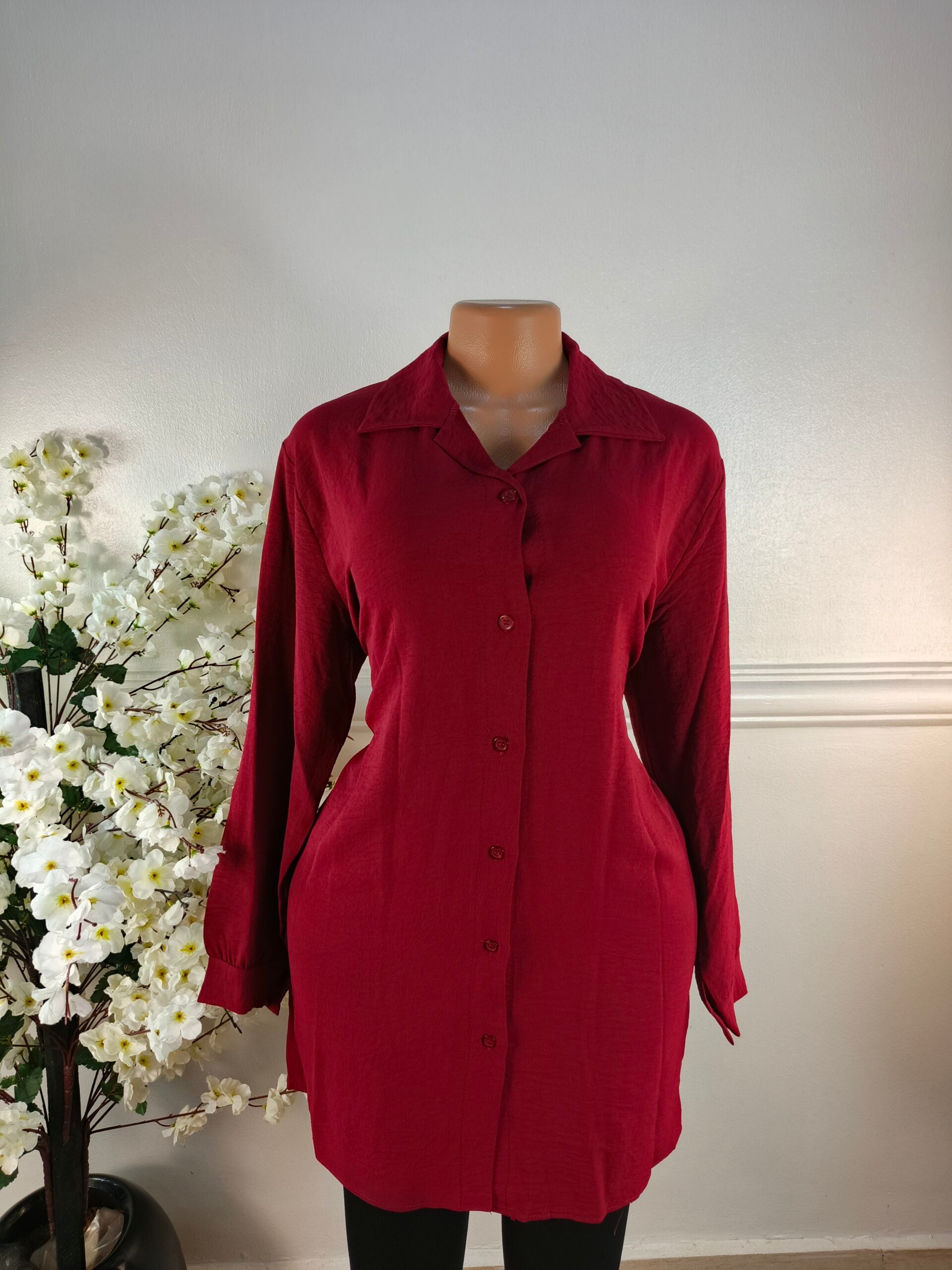 TOP UK SIZE 14 [MAROON] image 0