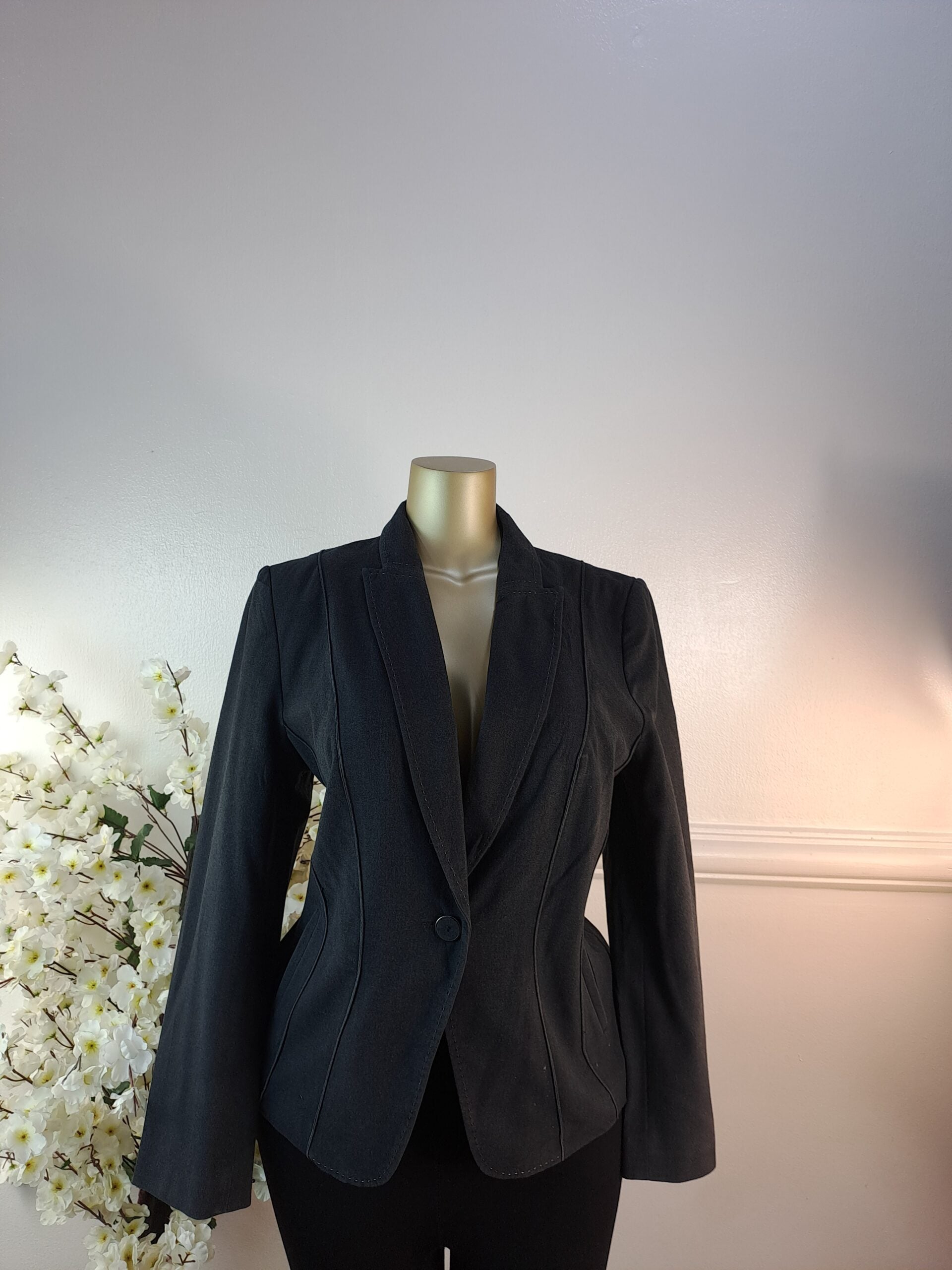 M&amp;S WOMAN UK SIZE 14 [LENGTH 27 INCHES, ASH] image 0
