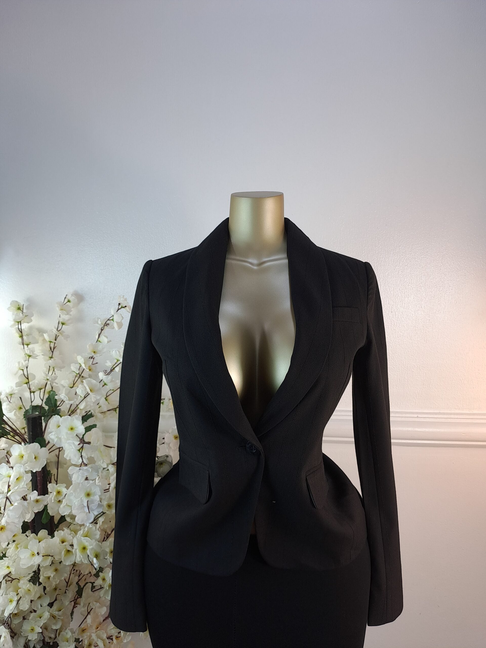 JANE NORMAN UK SIZE 8 [LENGTH 24 INCHES, BLACK] image 0