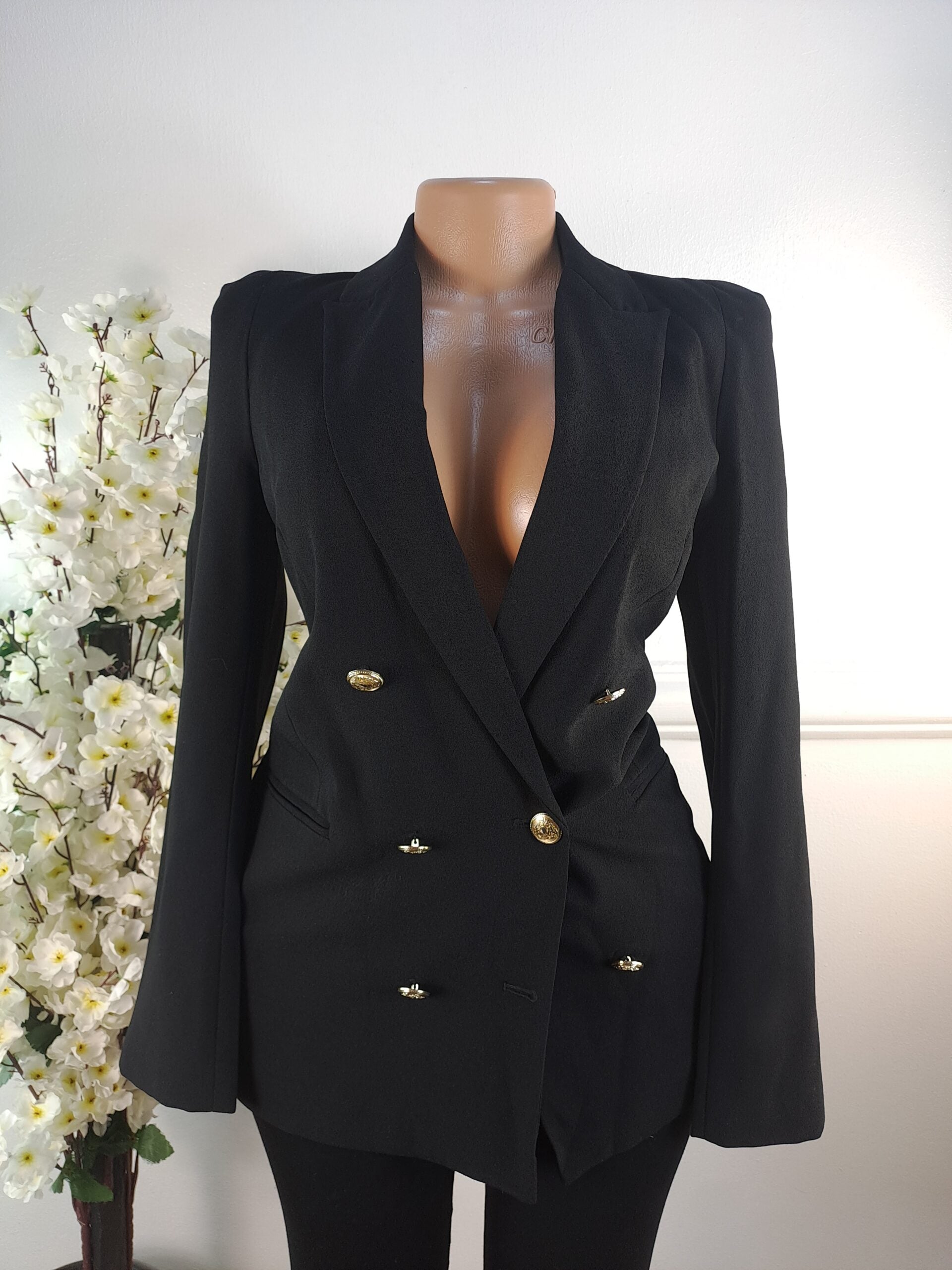 ZARA UK SIZE 6 [LENGTH 29 INCHES, BLACK] image 0