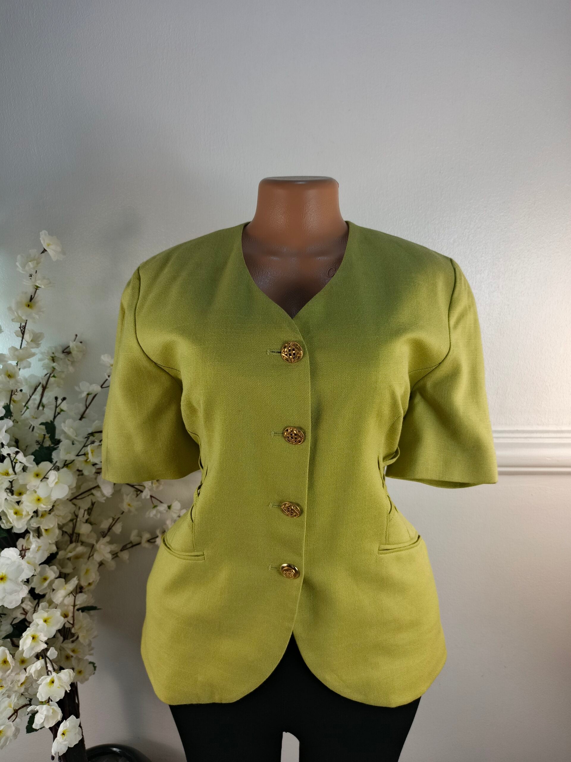 JACQUES VERT UK SIZE 12 [LENGHT 26 INCHES, GREEN] image 0