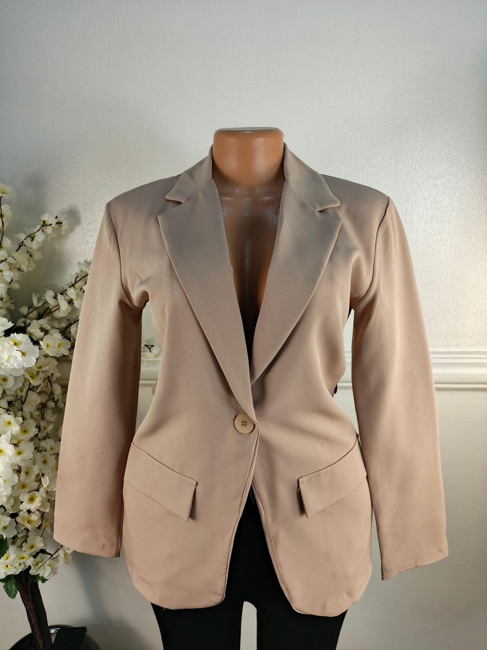 BOOHOO UK SIZE 8 [LENGHT 28 INCHES, BROWN] image 0