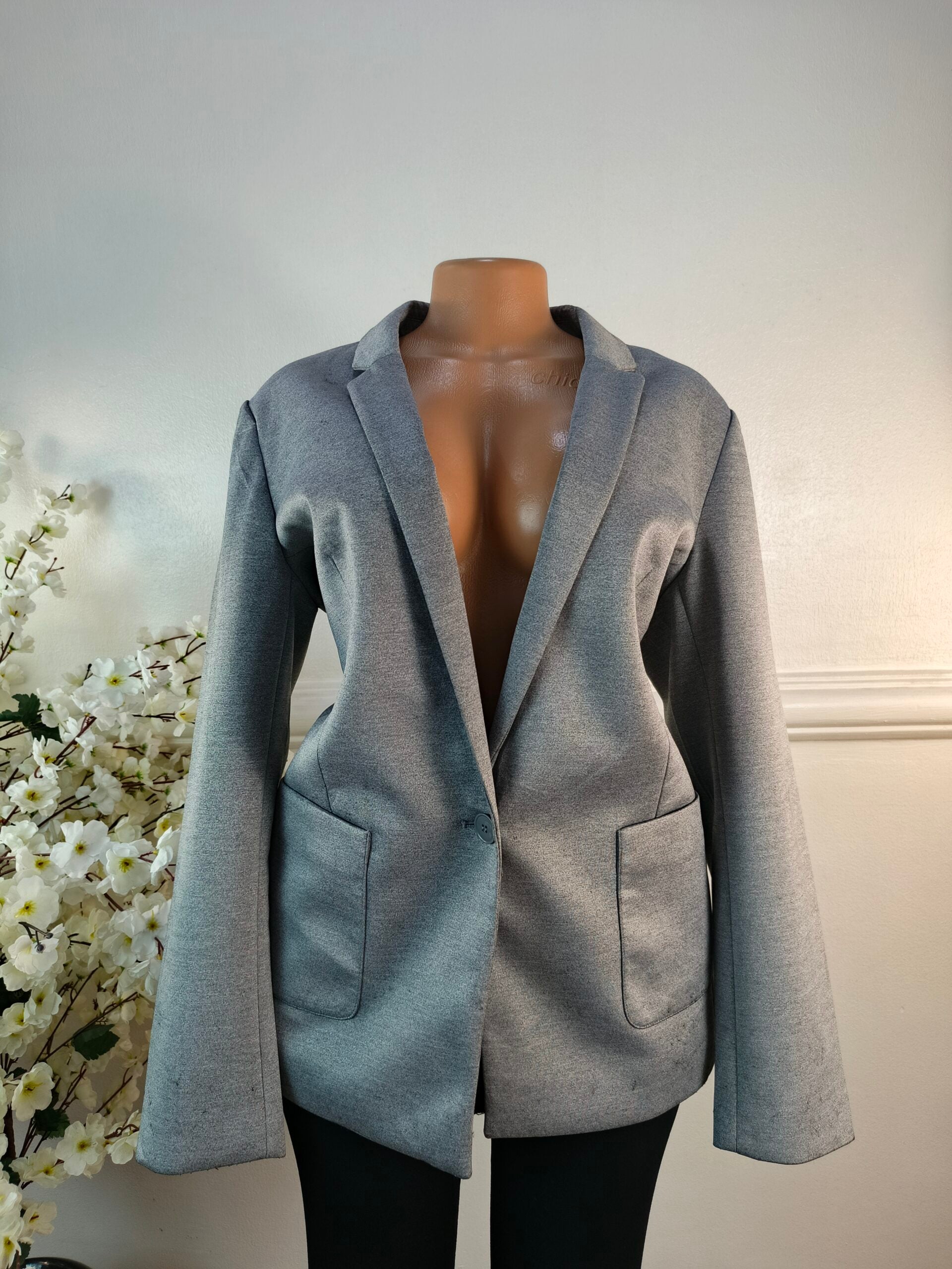 OASIS UK SIZE 18 [LENGTH 29 INCHES, GREY] image 0