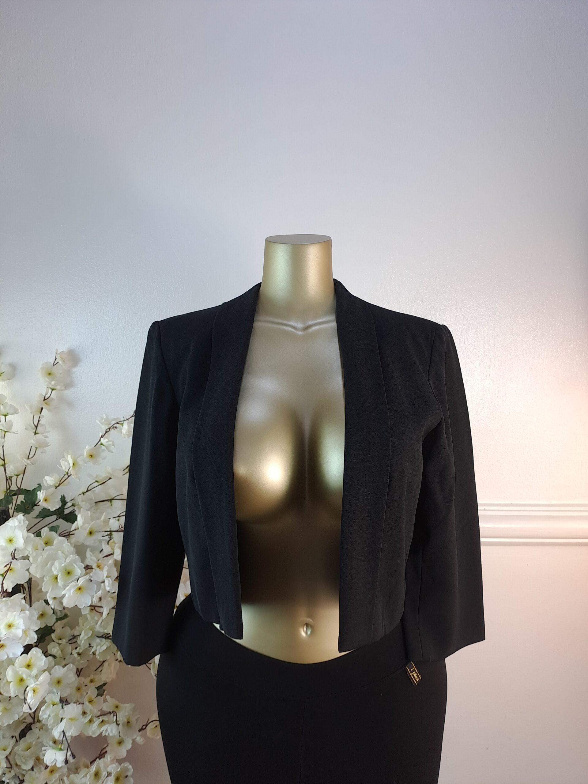 SHEIN UK SIZE 12 [LENGTH 18 INCHES, BLACK] image 0