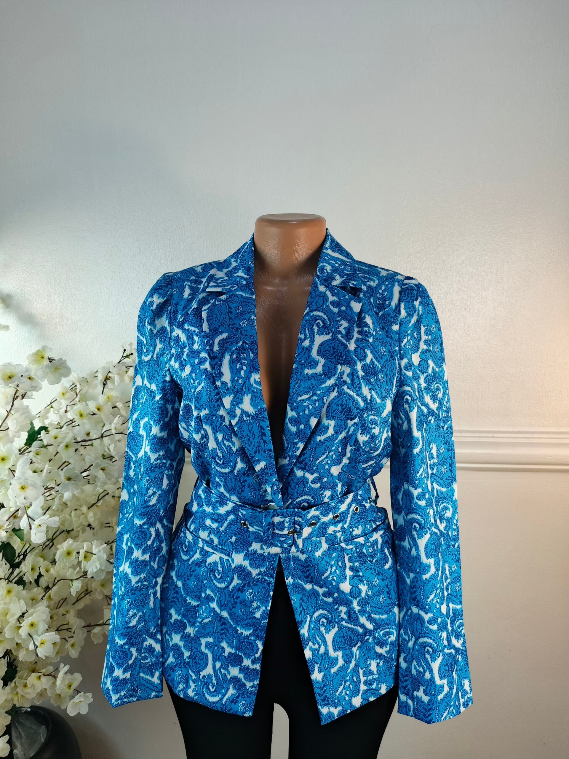 IN THE STYLE UK SIZE 6 [LENGTH 28 INCHES, BLUE] image 0