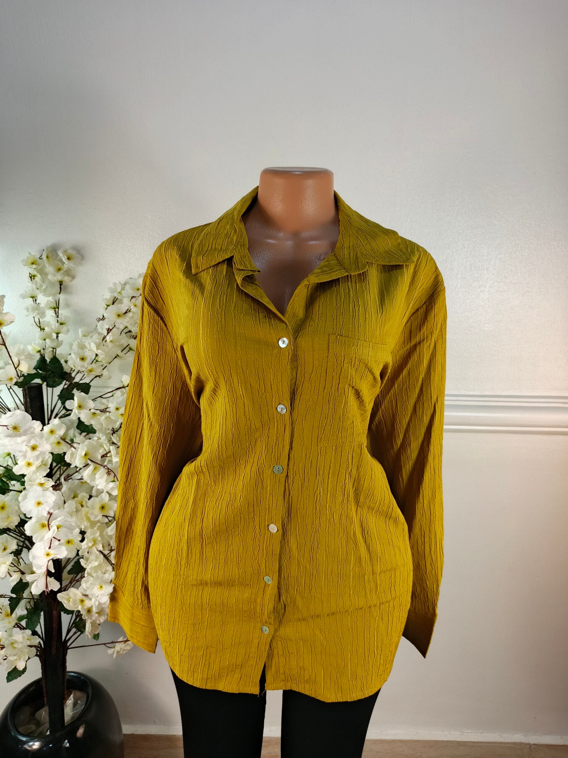 PEACOCKS UK SIZE 14 [MUSTARD] image 0