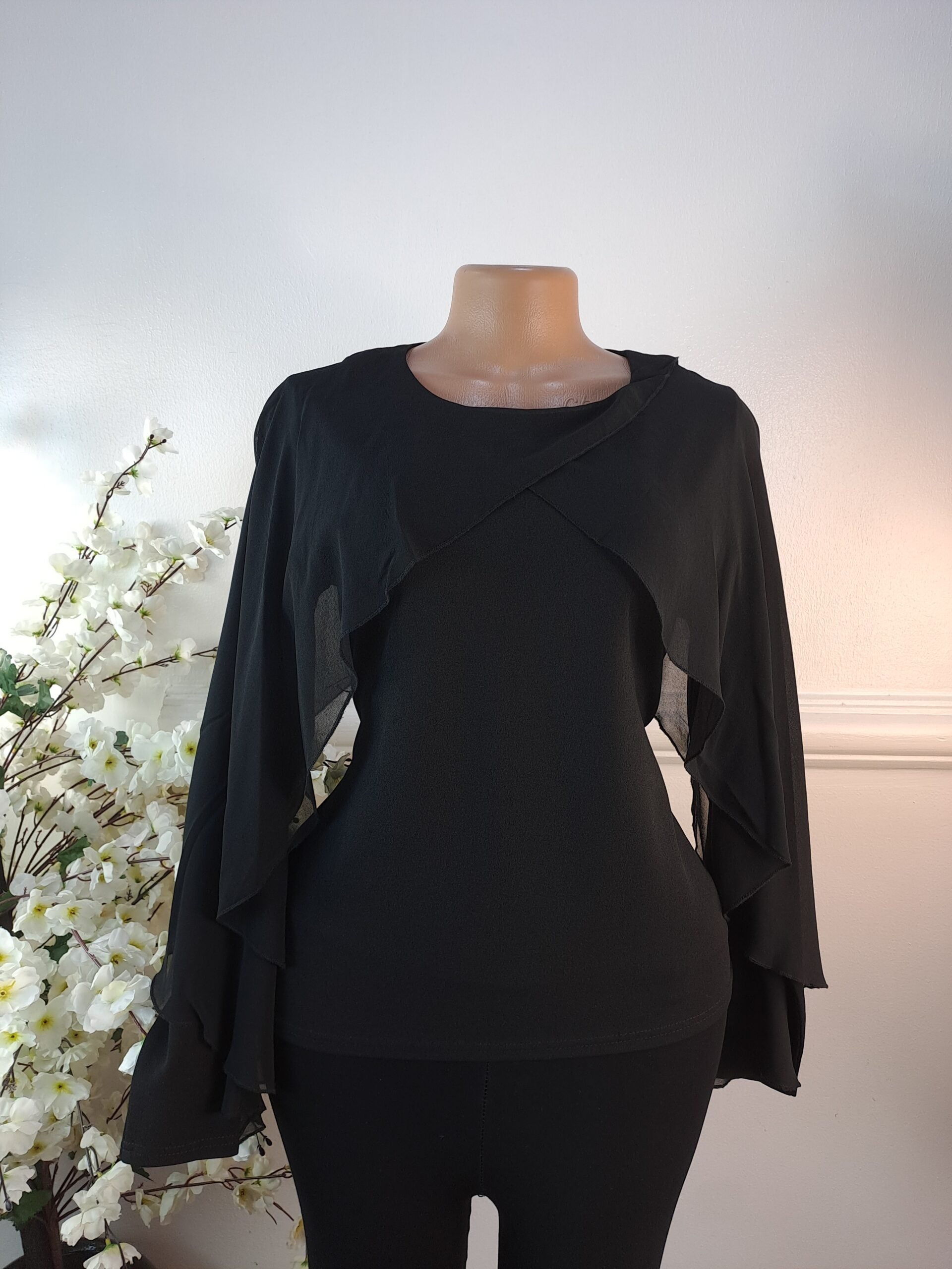 RIVER ISLAND UK SIZE 12 [BLACK] image 0