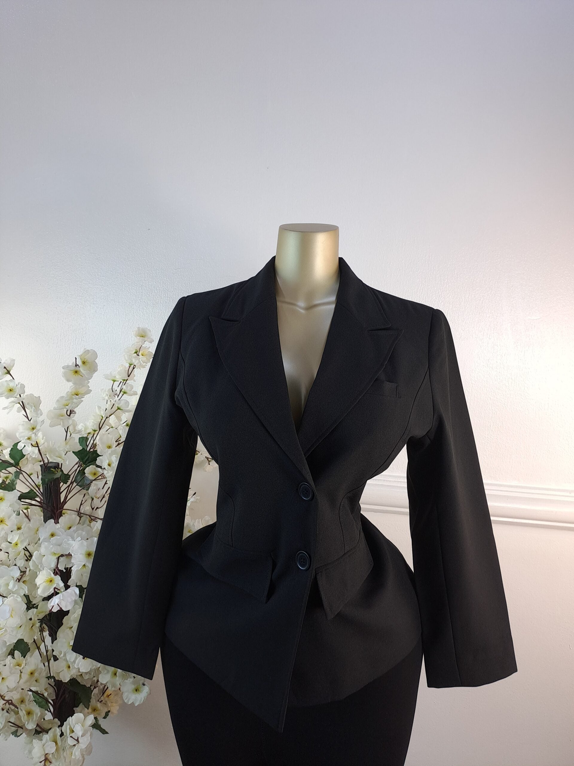 TOP UK SIZE 12 [LENGTH 27 INCHES, BLACK] image 0