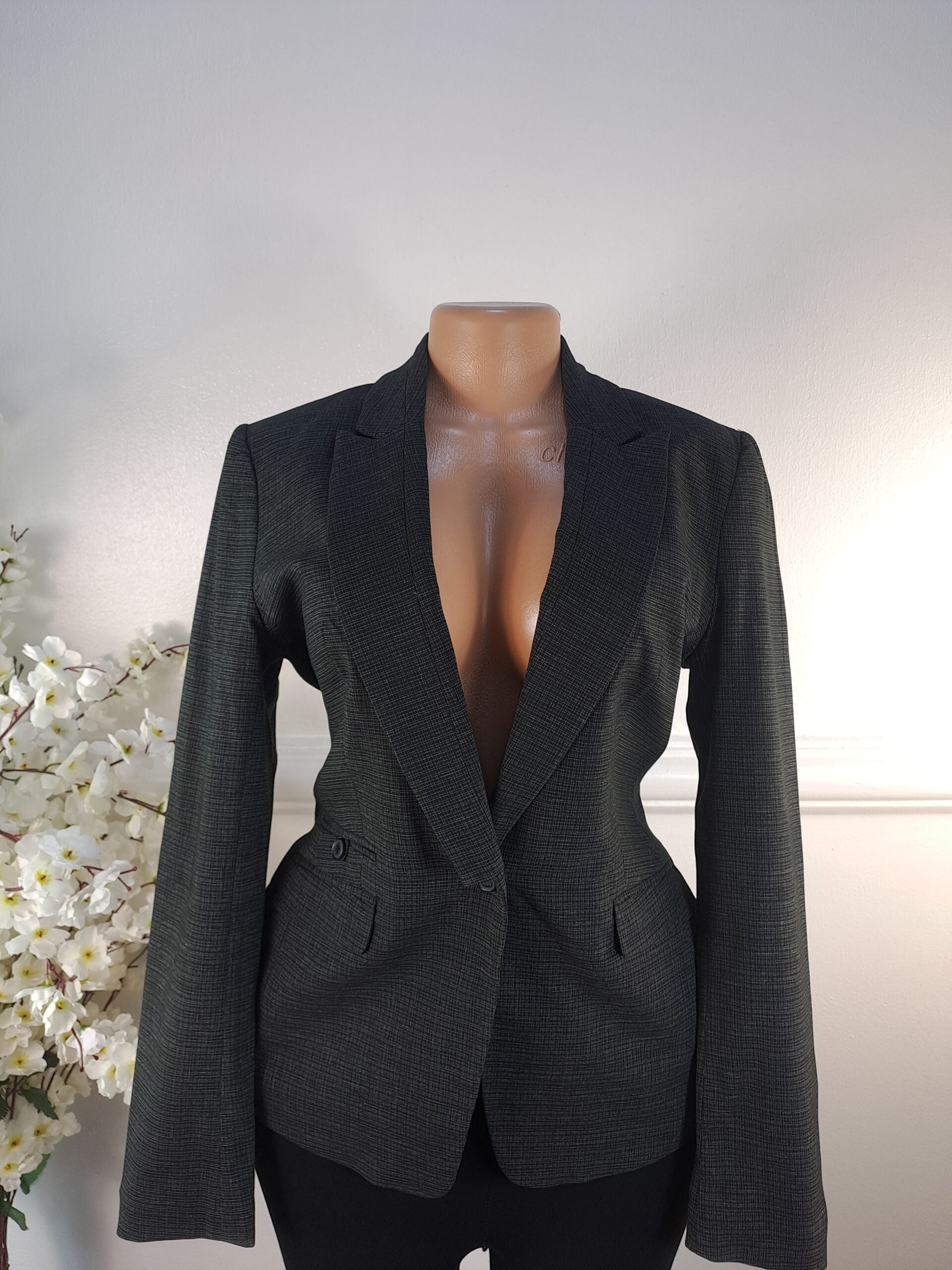 NEXT TAILORING UK SIZE 12 [LENGHT 26 INCHES, BLACK] image 0