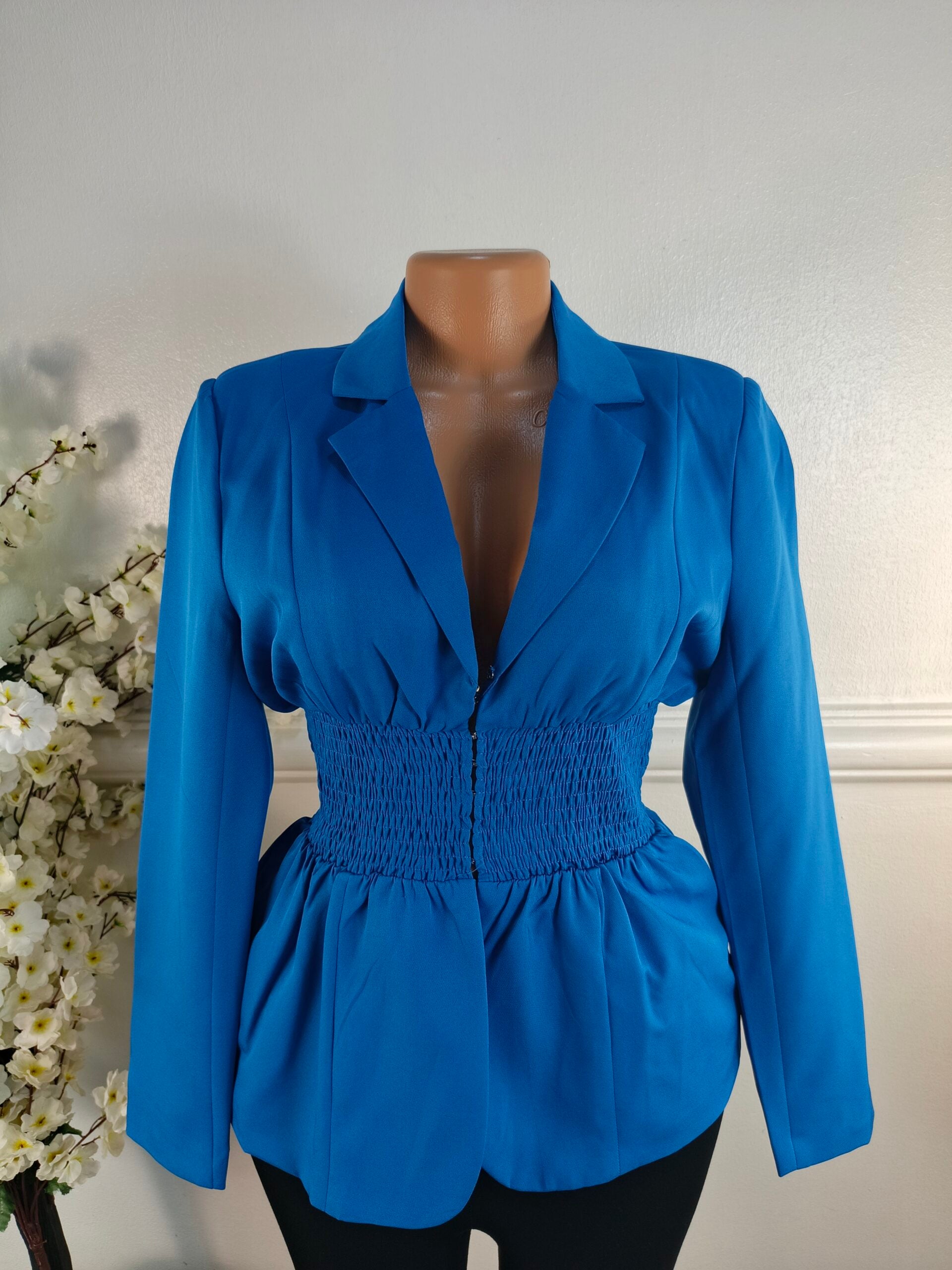 MISSGUIDED UK SIZE 6 [LENGHT 25 INCHES, BLUE] image 0