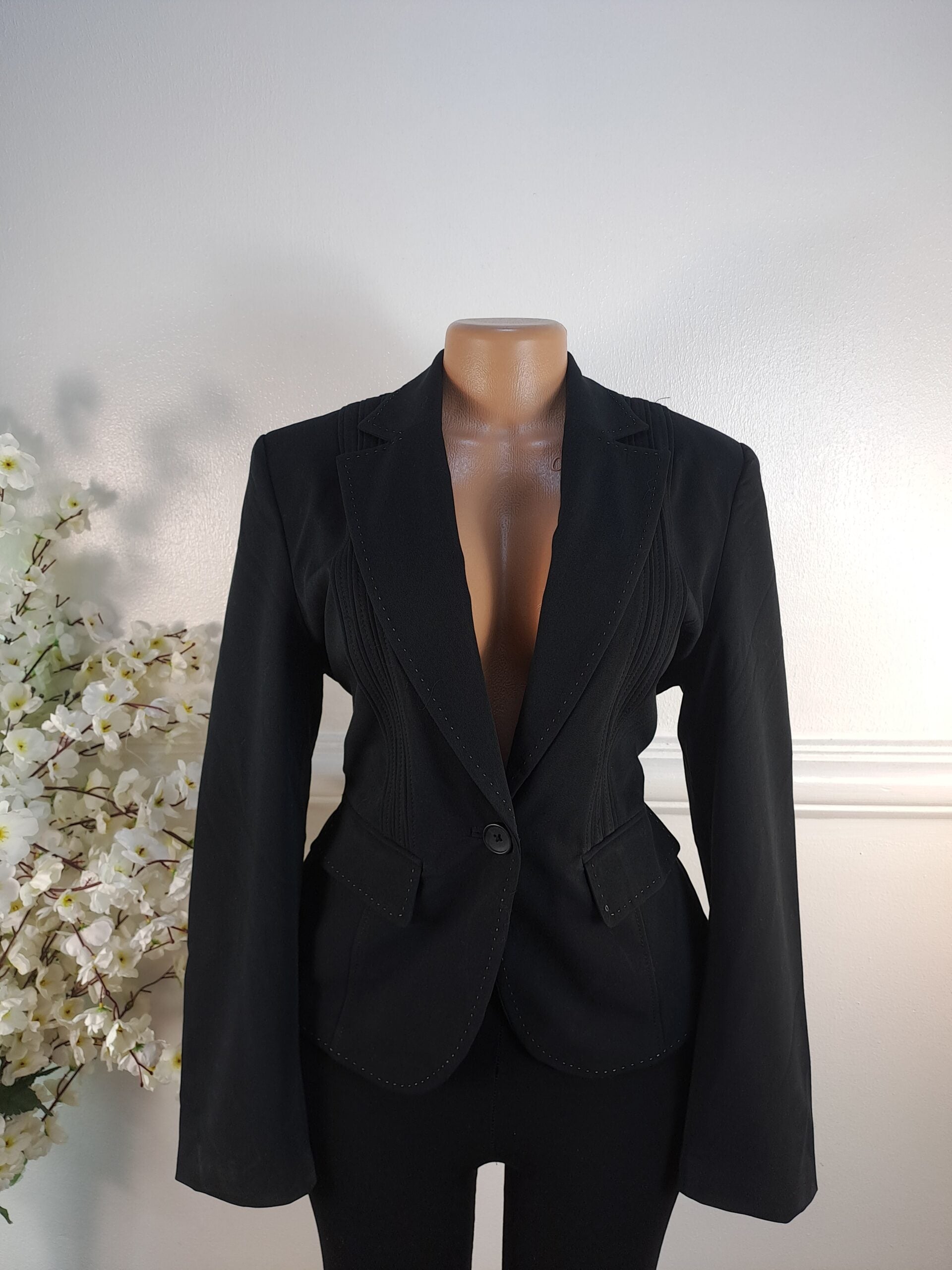 NEXT UK SIZE 12 [LENGTH 25 INCHES, BLACK] image 0