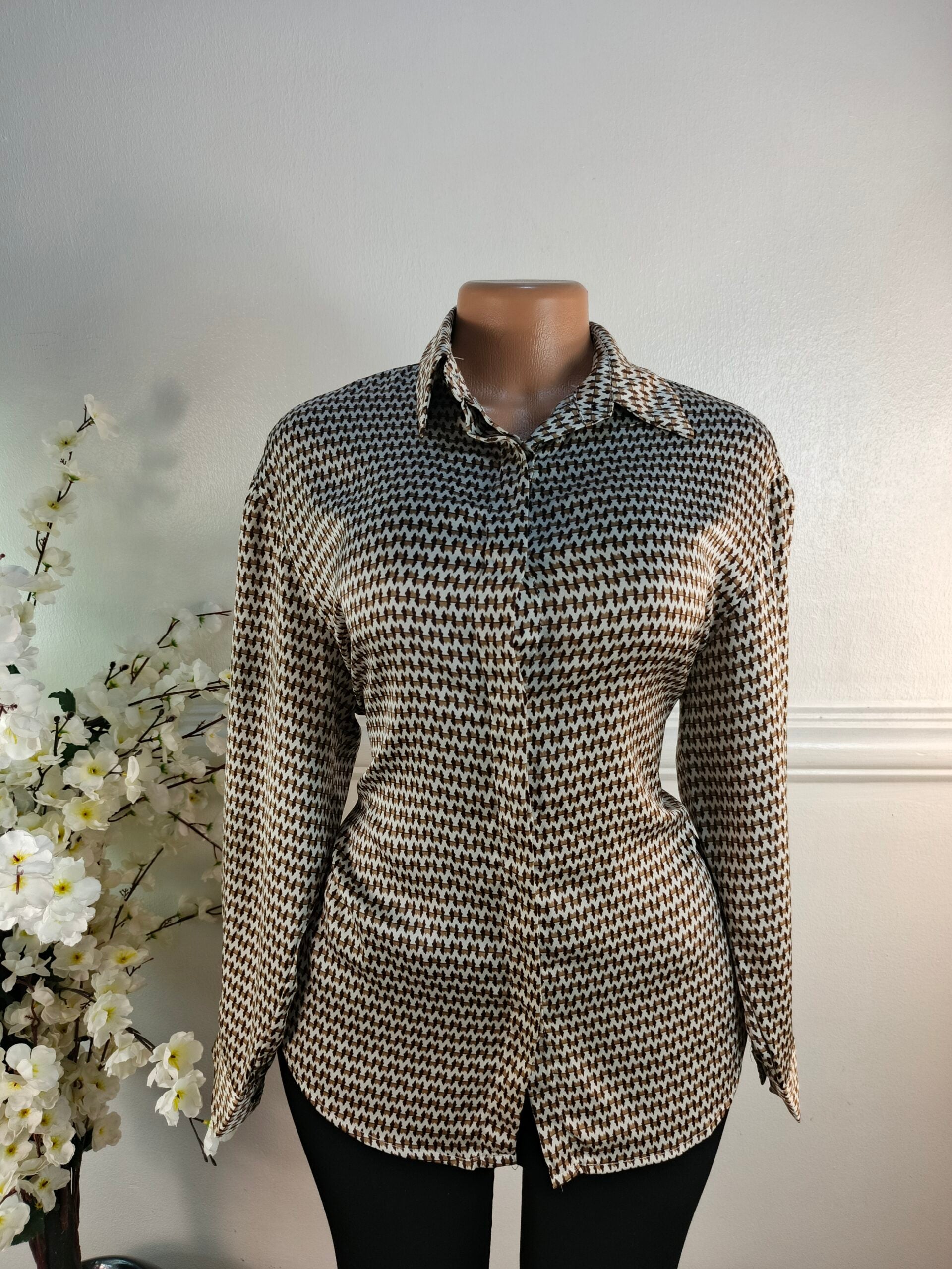 TOP UK SIZE 14 [BROWN] image 0