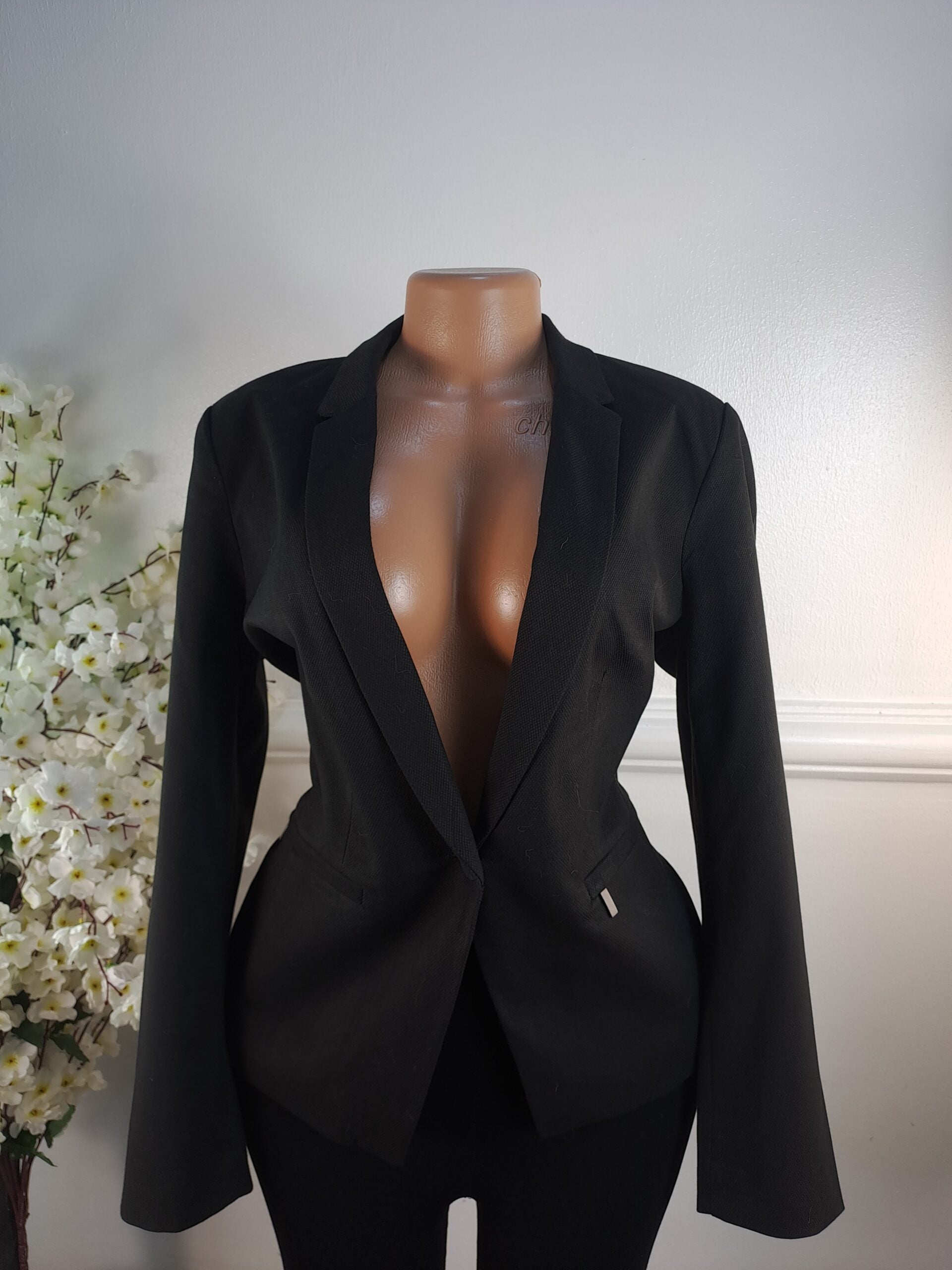 NEXT TAILORING UK SIZE 12 [LENGHT 26 INCHES, BLACK] image 0