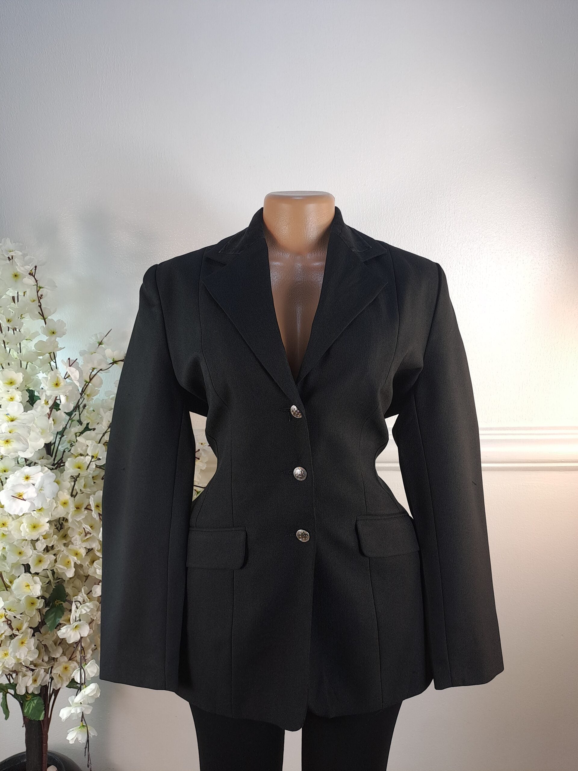 DUBLIN UK SIZE 12 [LENGTH 31 INCHES, BLACK] image 0